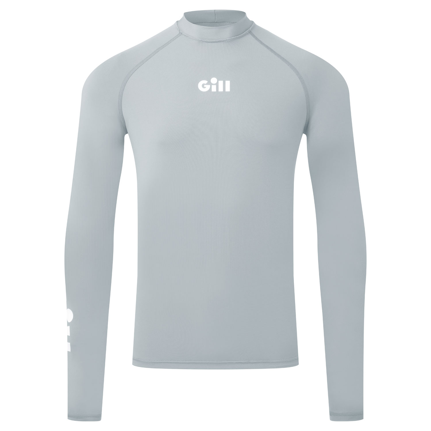 Gill ZenZero Rash Vest Long Sleeve - Light Grey