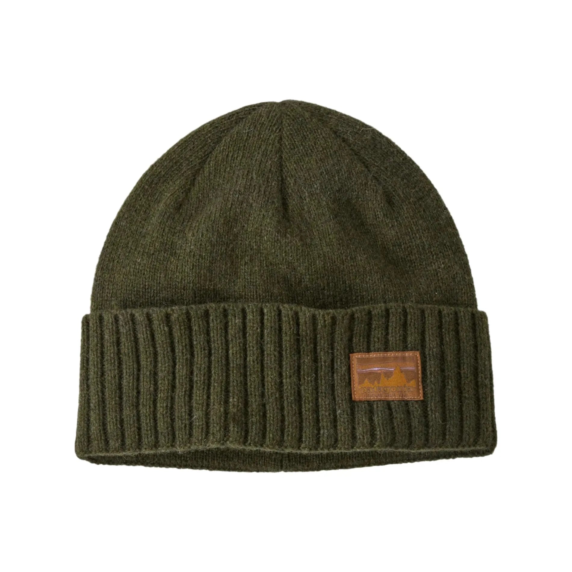 Patagonia Brodeo Beanie - 73 Skyline : Pine Needle Green