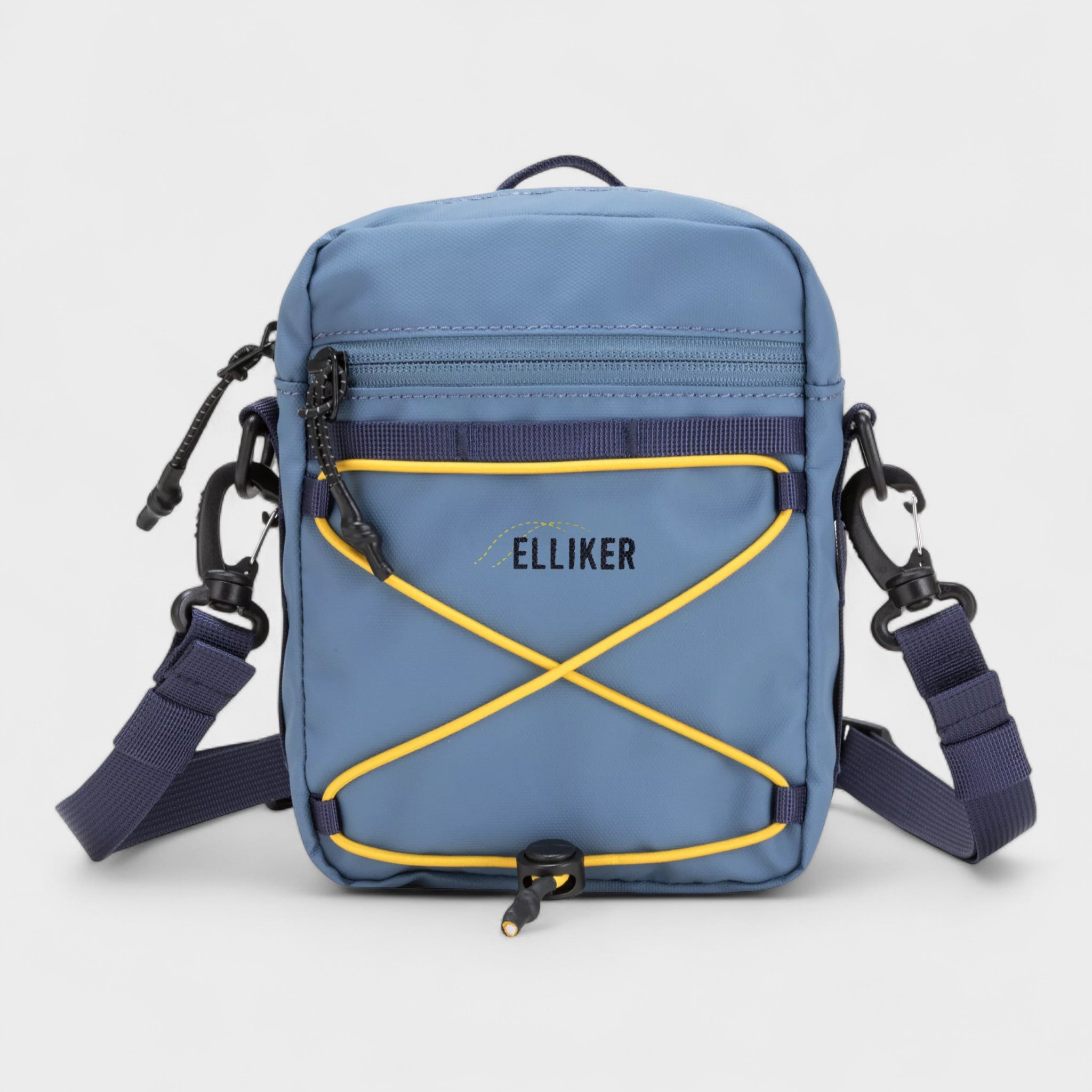 Elliker Kep Cross Body Bag - Steel Blue