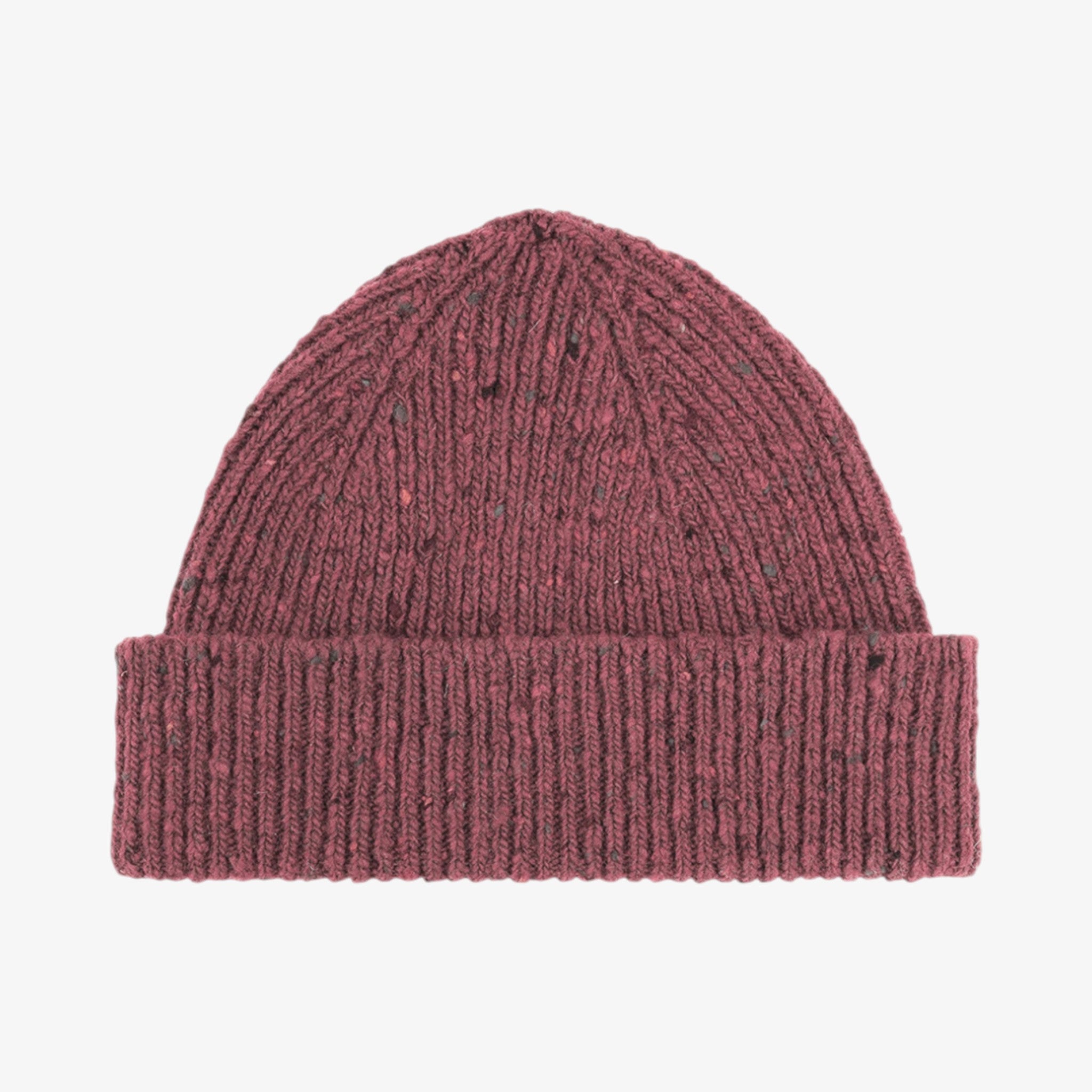Uskees 4003 Speckled Donegal wool hat - dusty pink