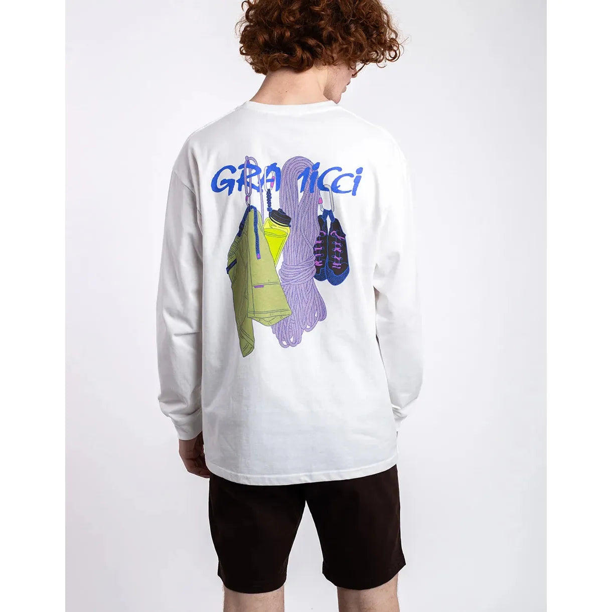 Gramicci Equipped Longsleeve T-Shirt - White