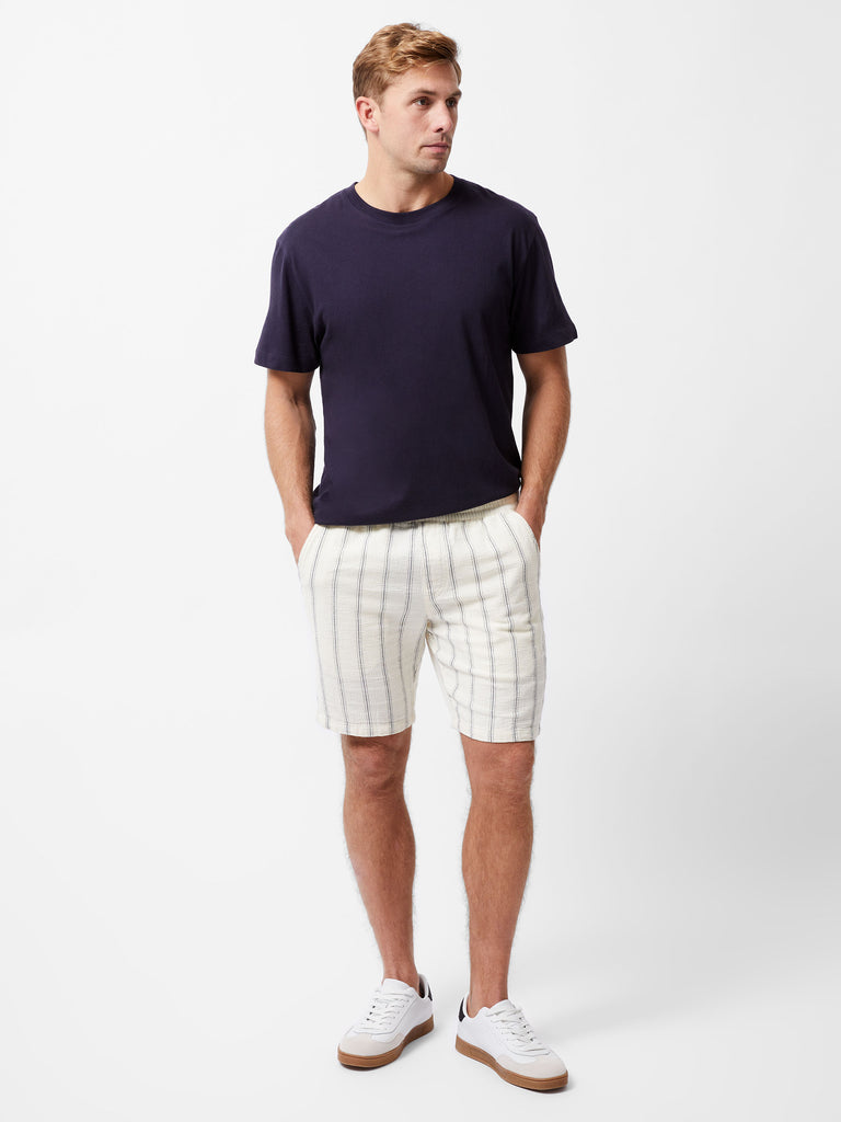 Knitted Stripe Shorts