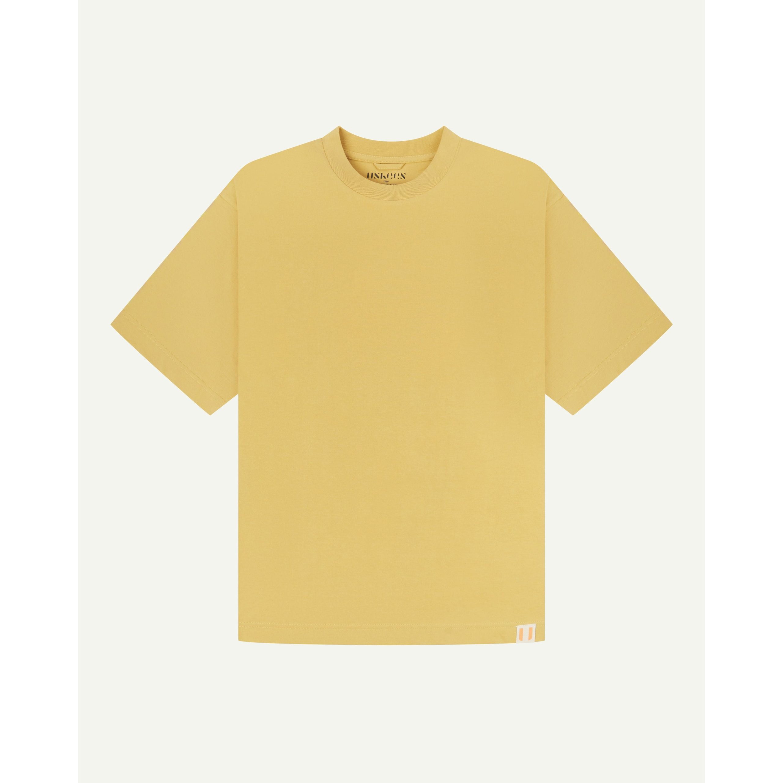 USKEES #7008 Oversized T-Shirt -Sand Stone