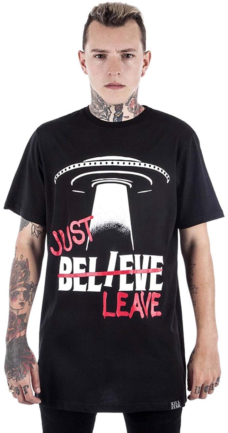 Killstar - Men's UFO Short Sleeve T-Shirt by Grin Entertainment Store