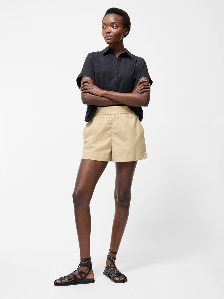 Gathered Waist Shorts