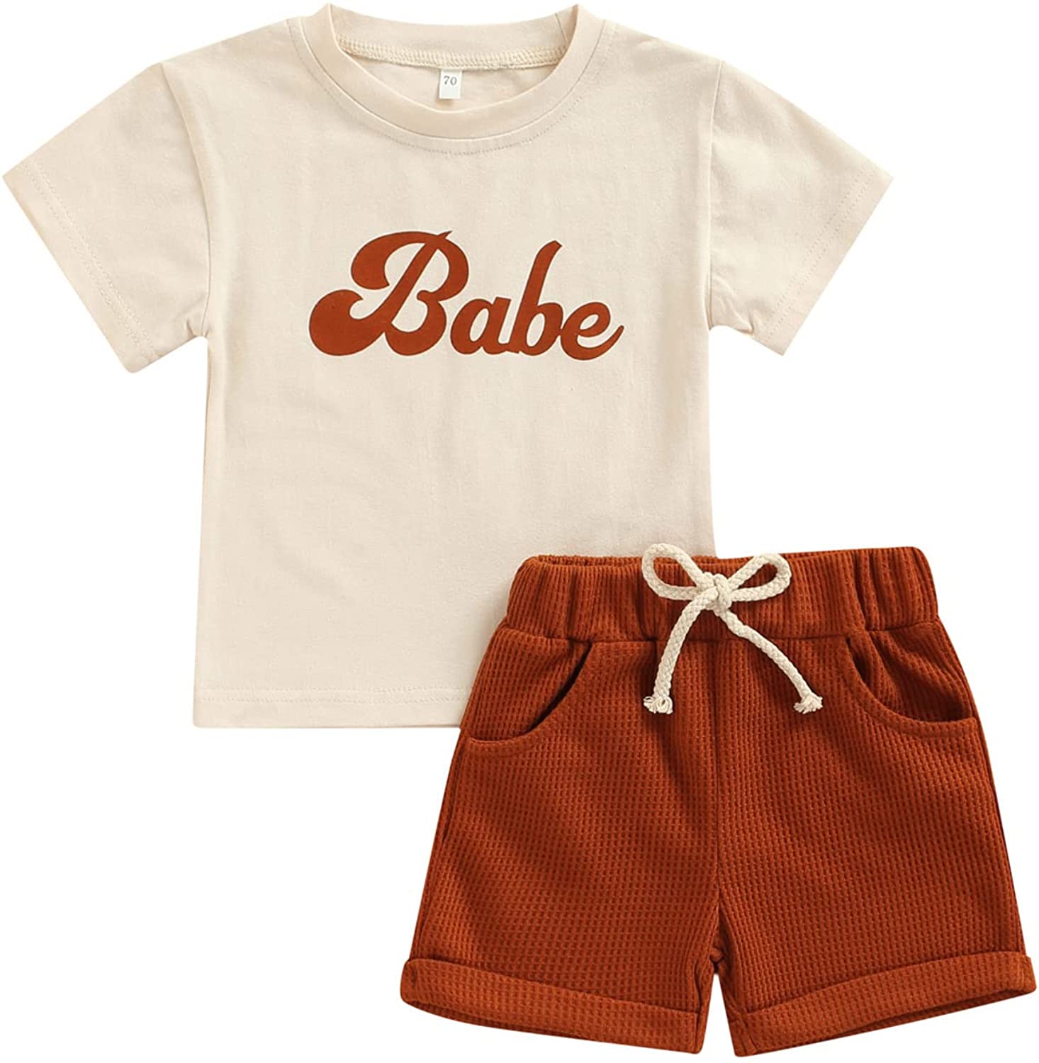 Baby Boy Summer Outfits Baby Boys Clothes Sets Short Sleeve Letter Print T-Shir