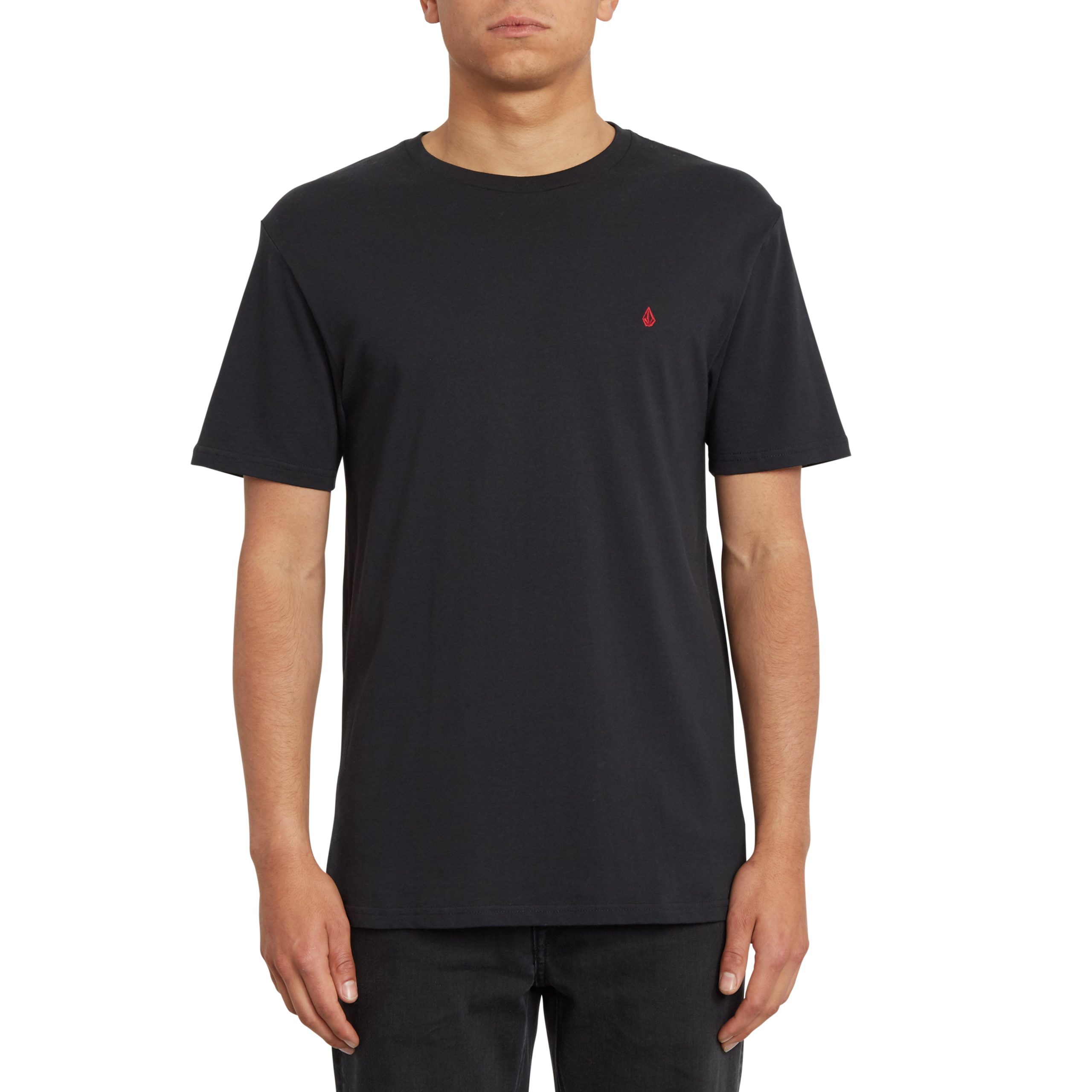 Volcom Stone Blanks Mens T-shirt - Organic Cotton - Black