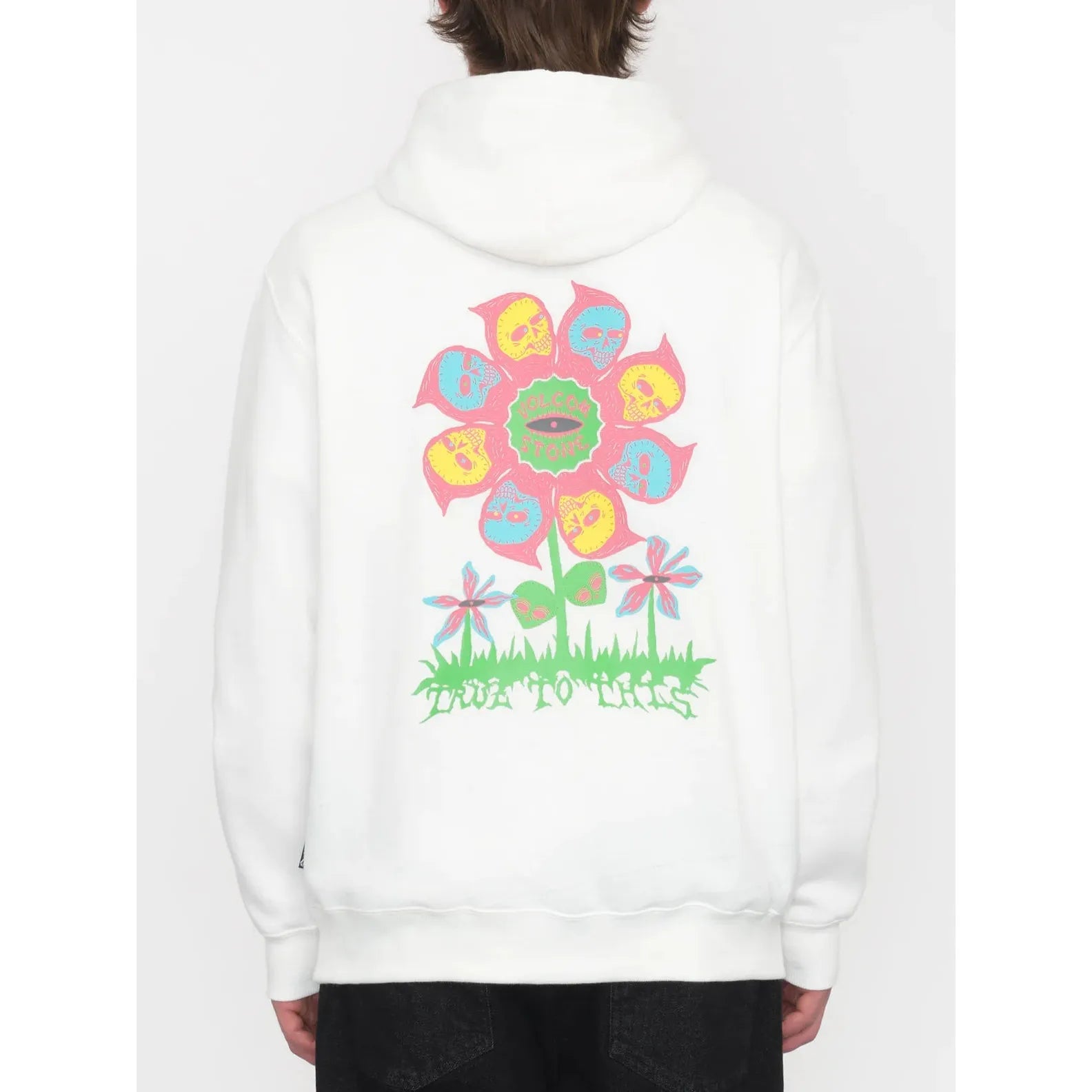 Volcom Earth Tripper Hooded Sweatshirt - Off White