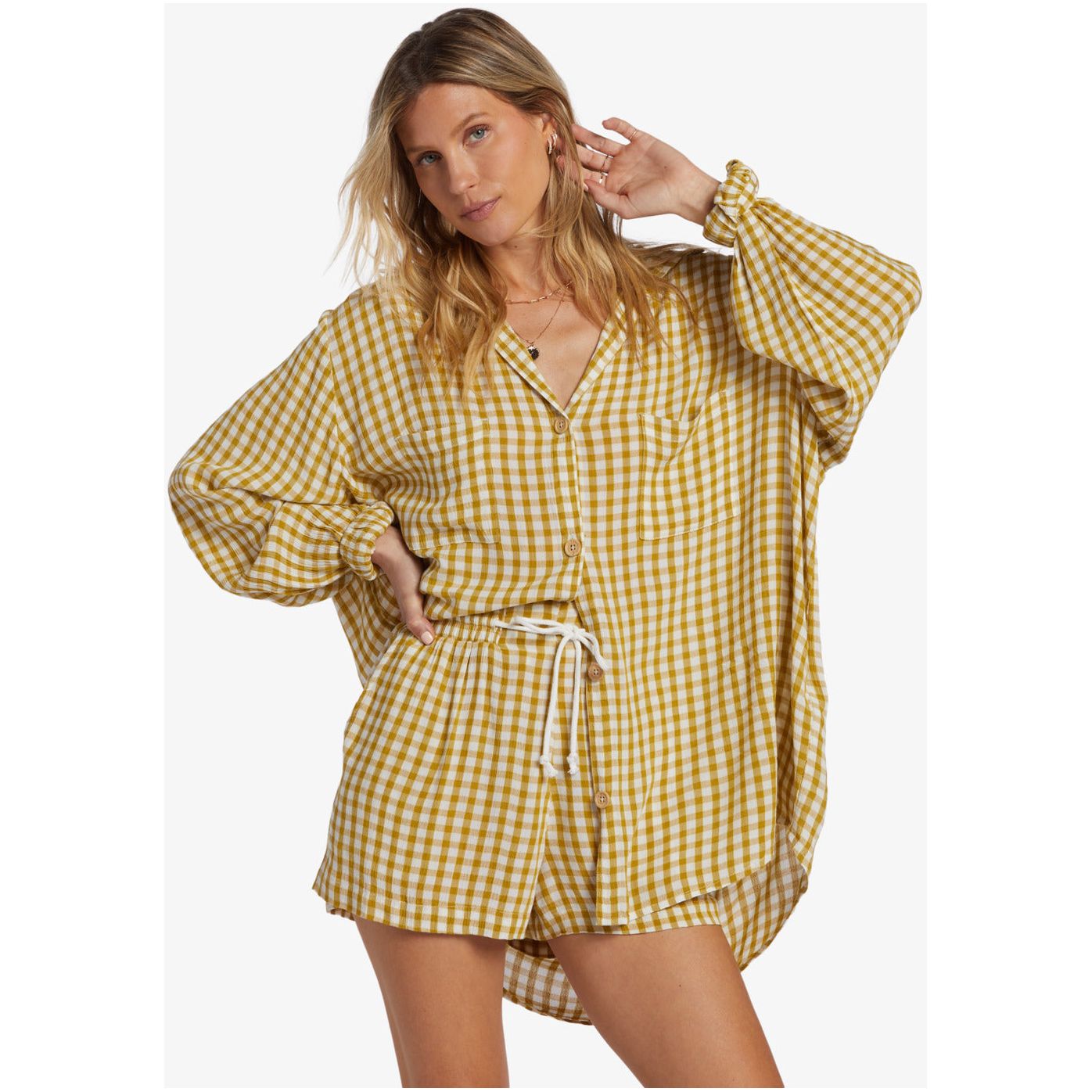 Billabong Women's Swell Blouse Shirt