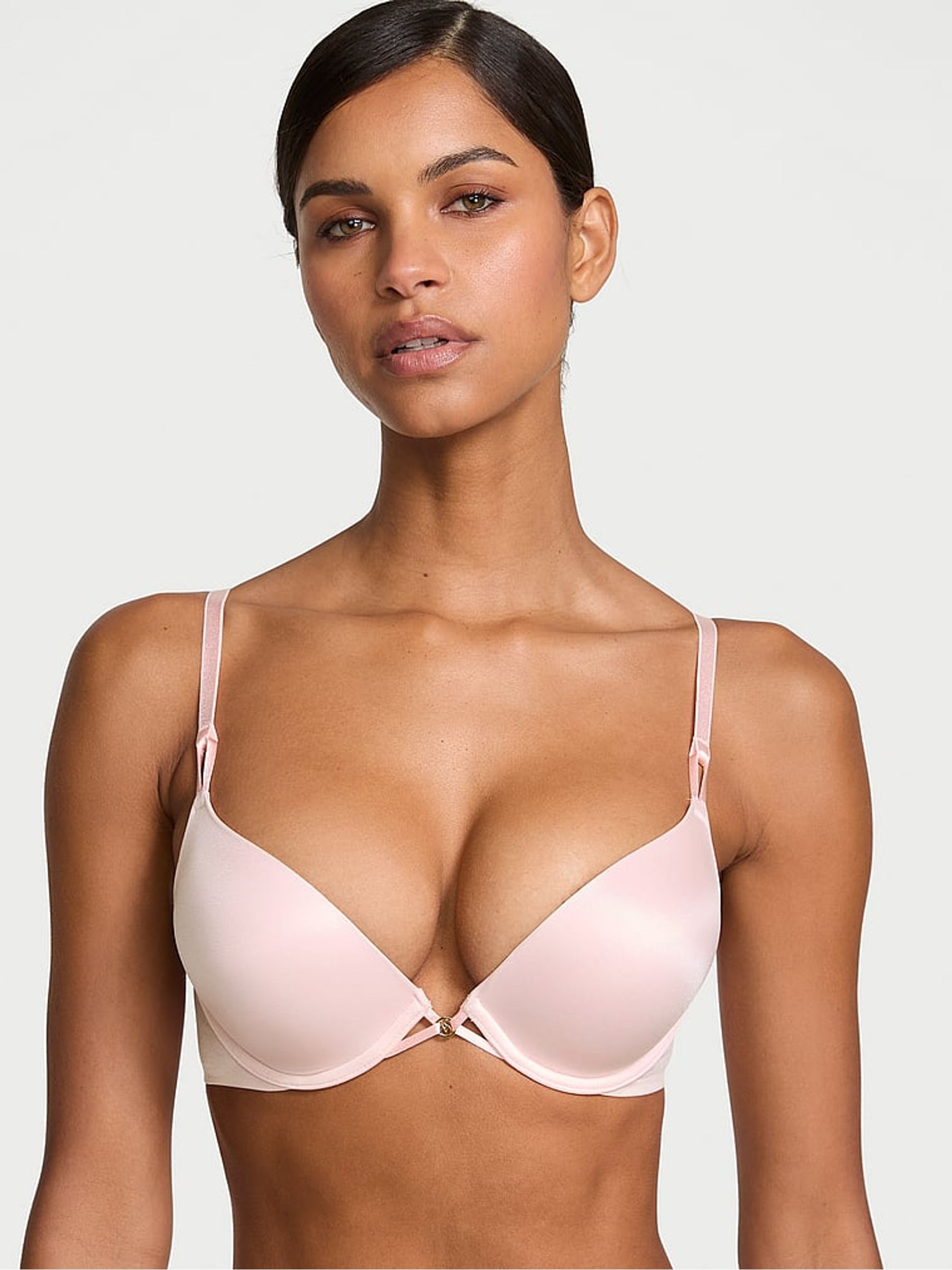 Angel Pink Add 2 Cups Push Up Bombshell Bra
