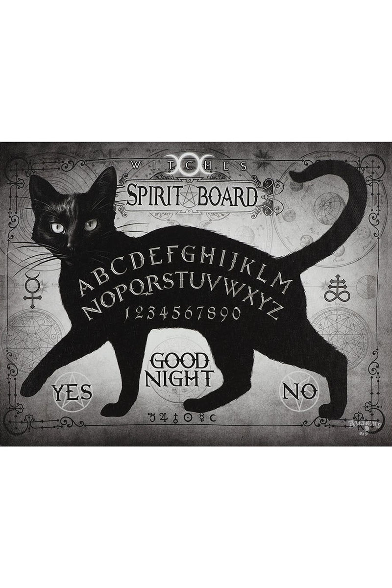 Alchemy Gothic Black Cat Spirit Board Picture