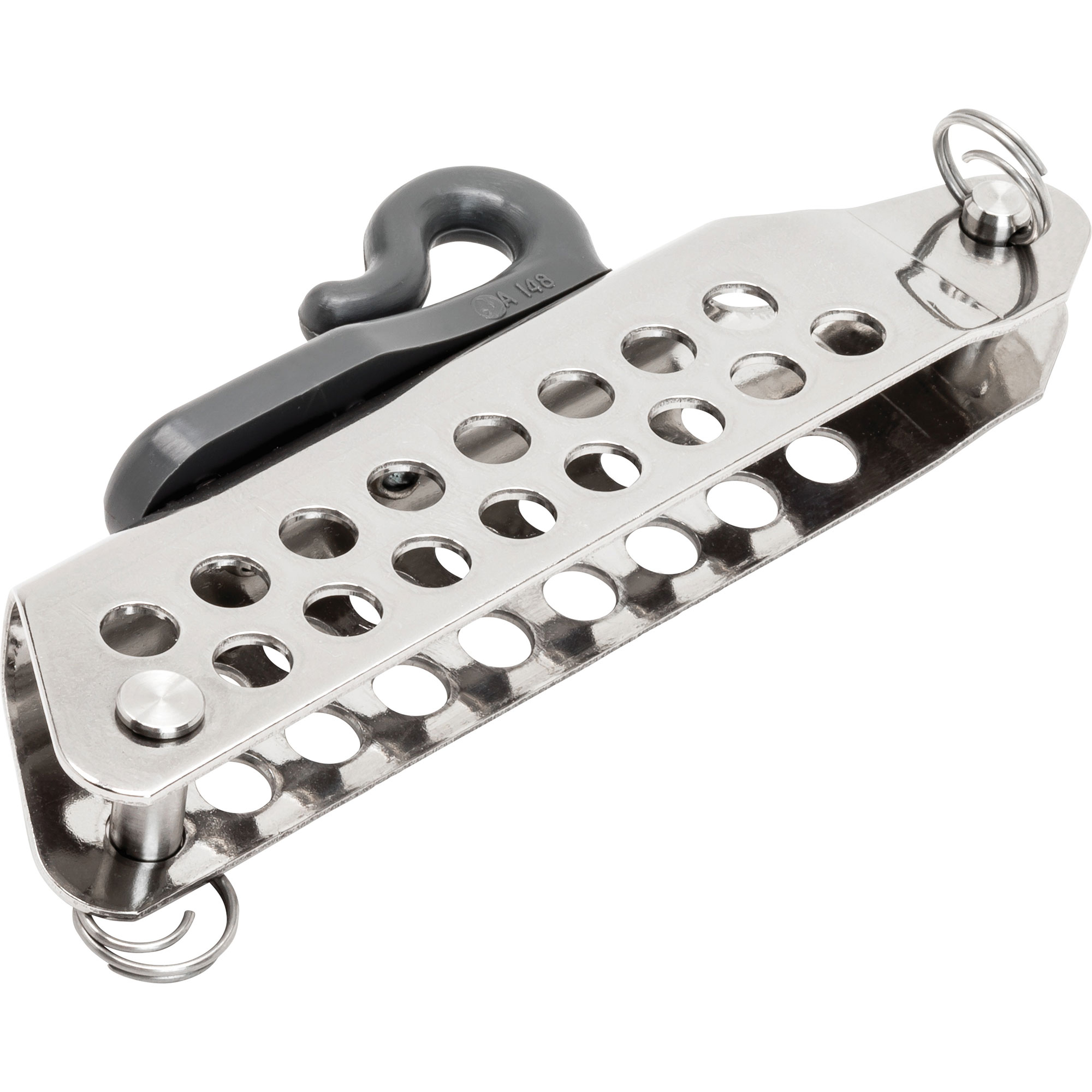 Allen Brothers Shroud Adjuster with Spinnaker Halyard Clip