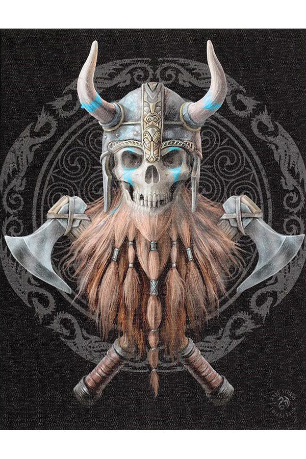 Anne Stokes Viking Skull Picture