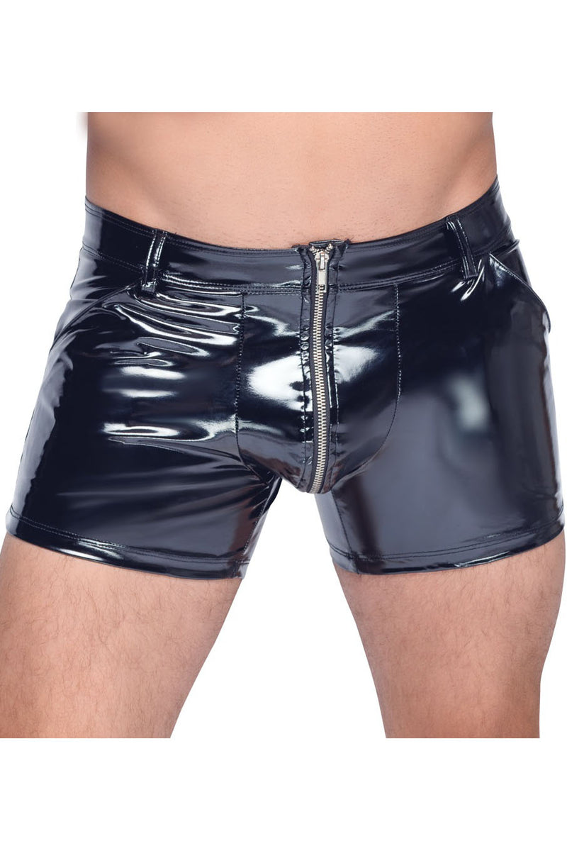 Black Level Vinyl Shorts