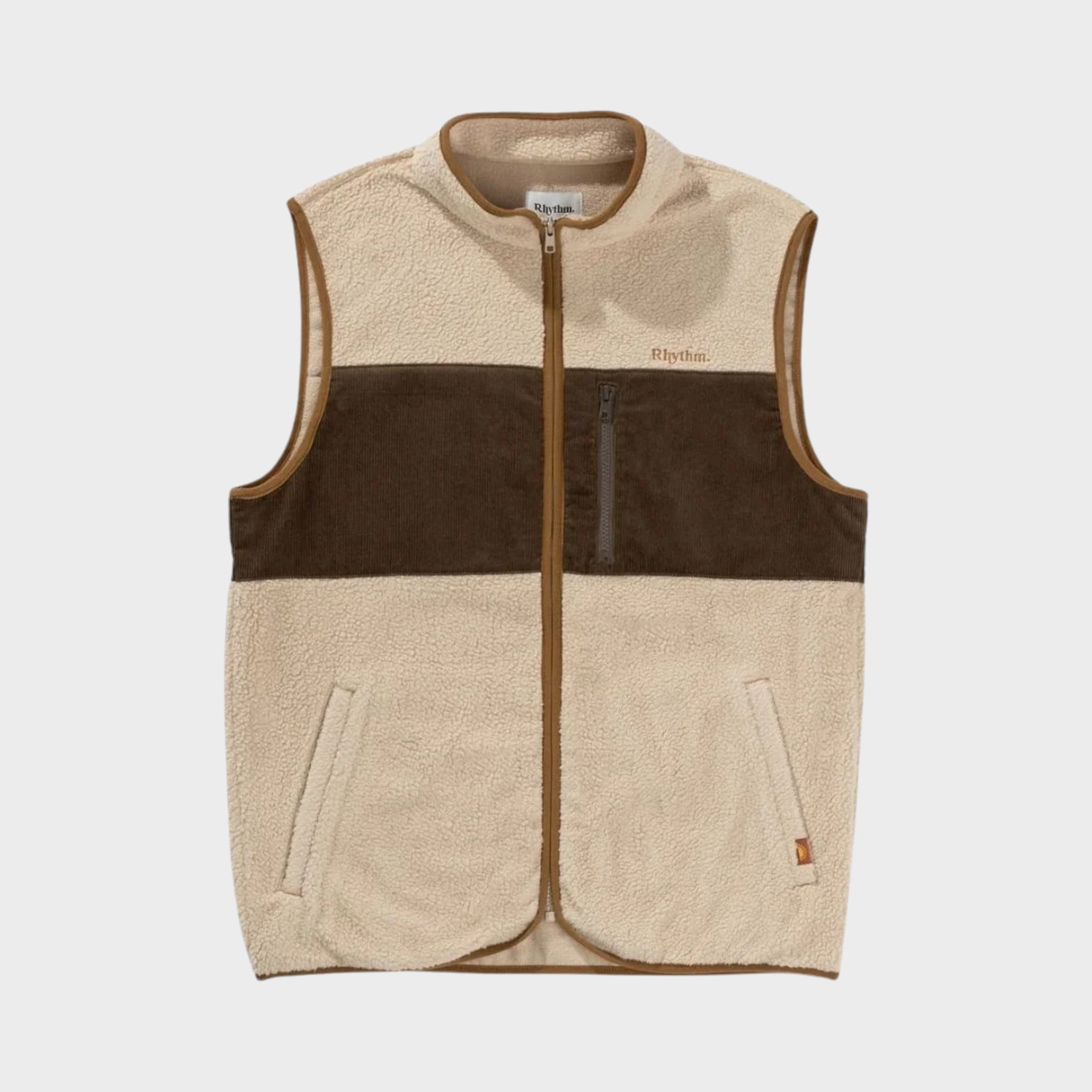 Rhythm Men's Tamas Vest - Bark