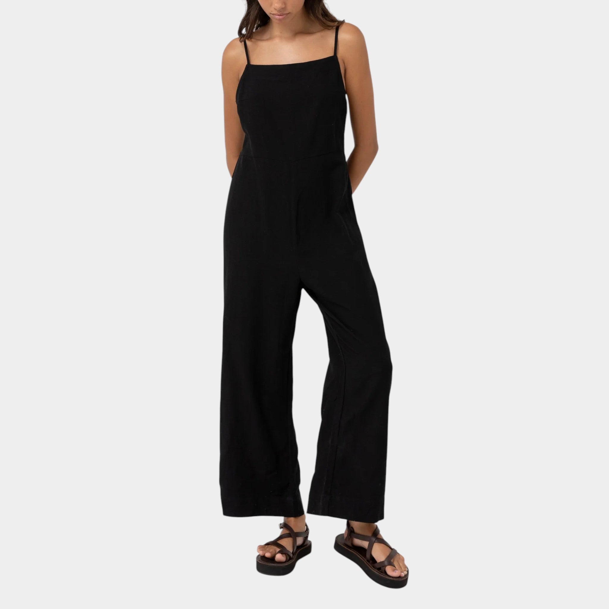 Rhythm Women's Classic Jumpsuit - Black