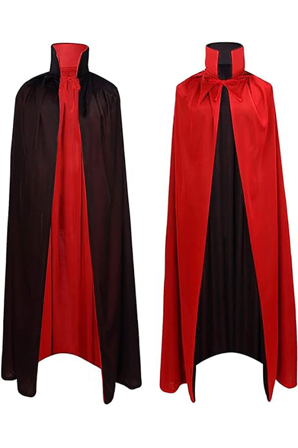 Fancy Dress Black / Red Cape Reversable