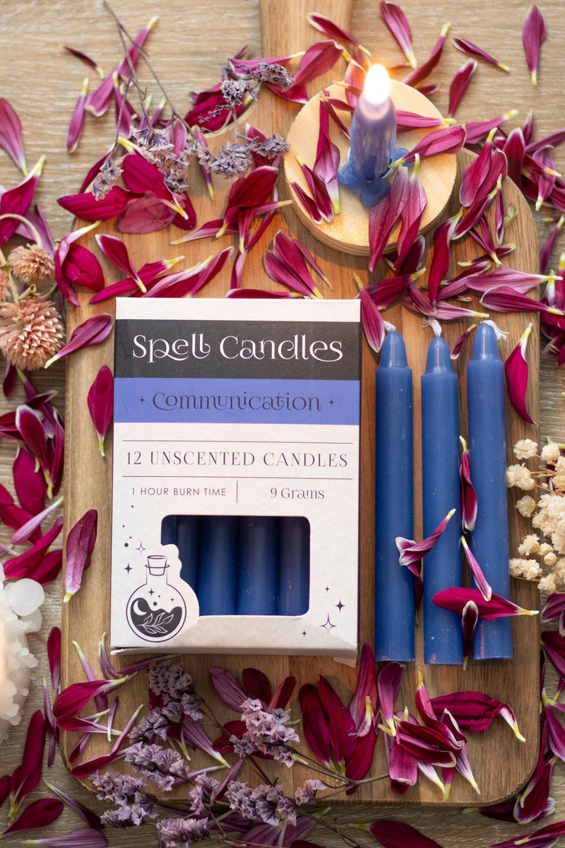 Pack of 12 Communication Spell Candles