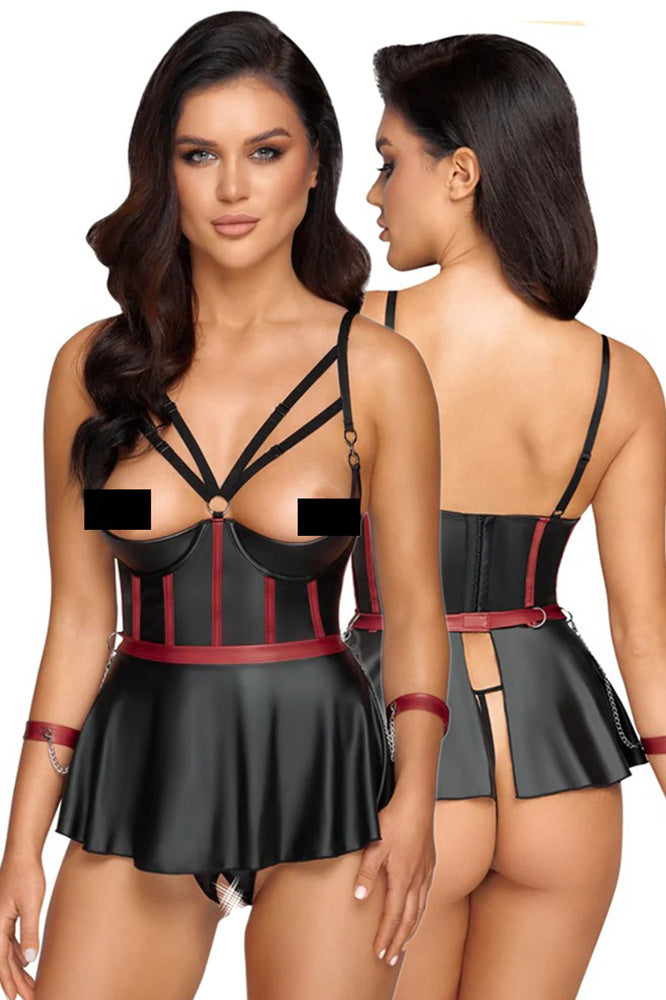 Cottelli Bondage Longline Set
