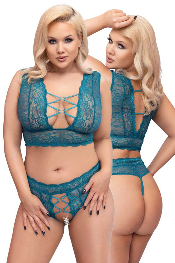 Cottelli Curves Plus Size Provocative Set (XL)