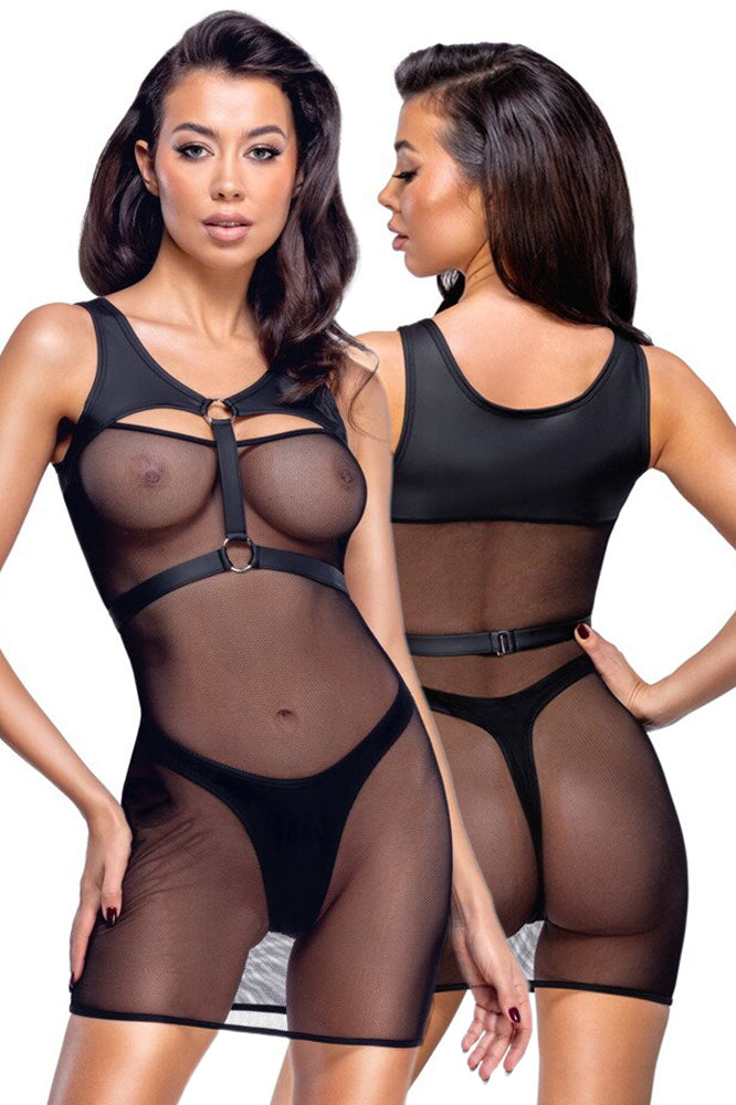 Cottelli Party Net Mini Dress