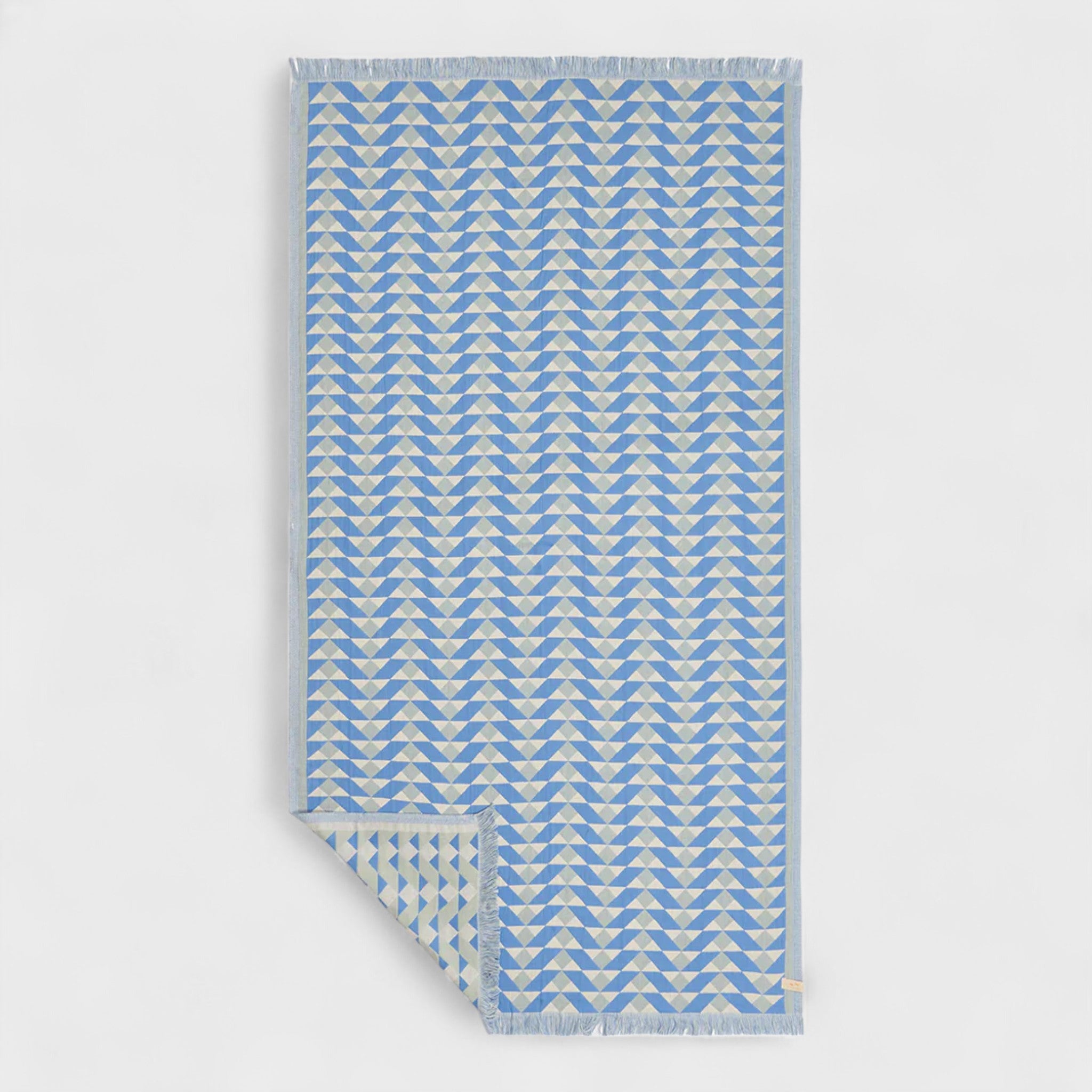 Slowtide Daydream Driftweave Turkish Towel - Lagoon