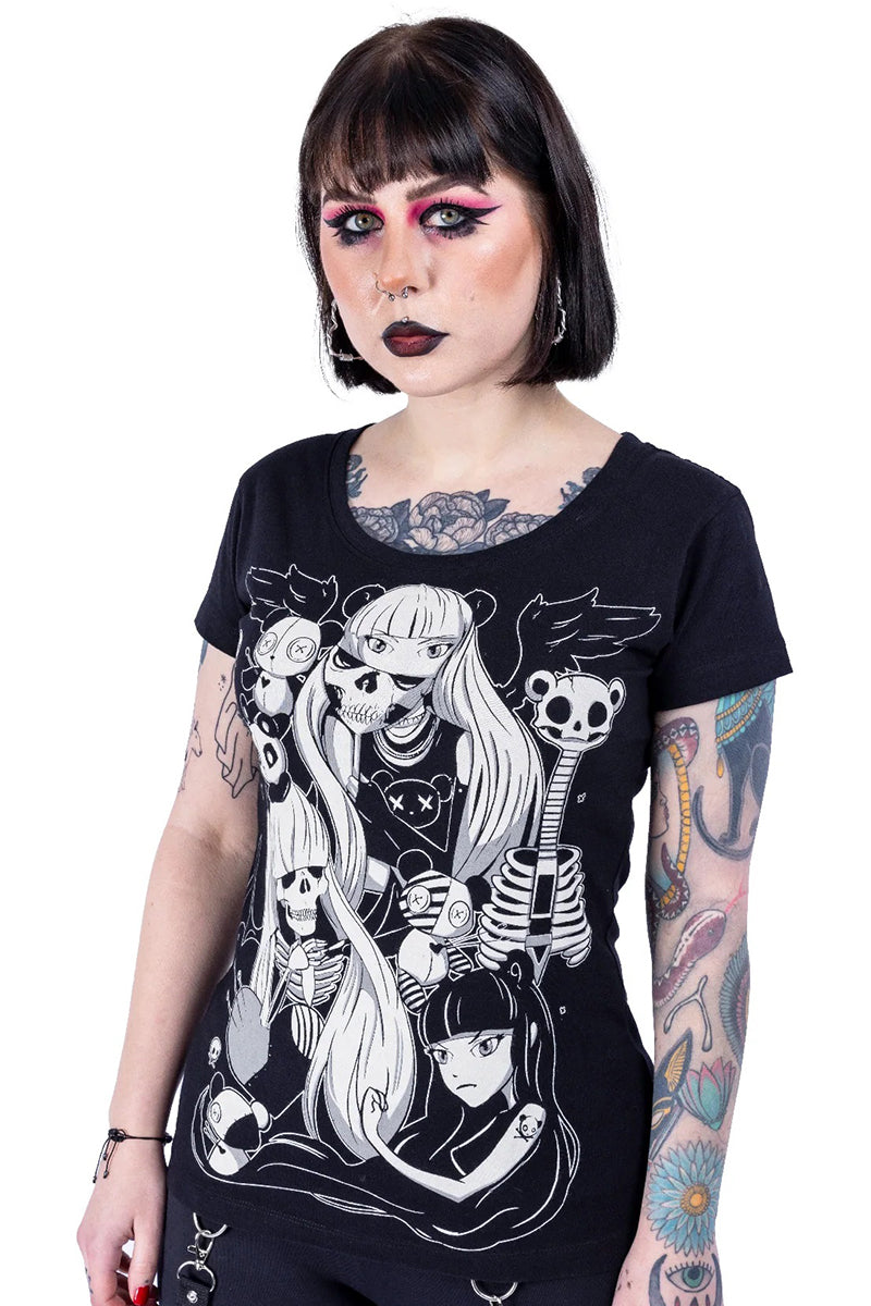 Killer Panda Death Metal Panda TShirt