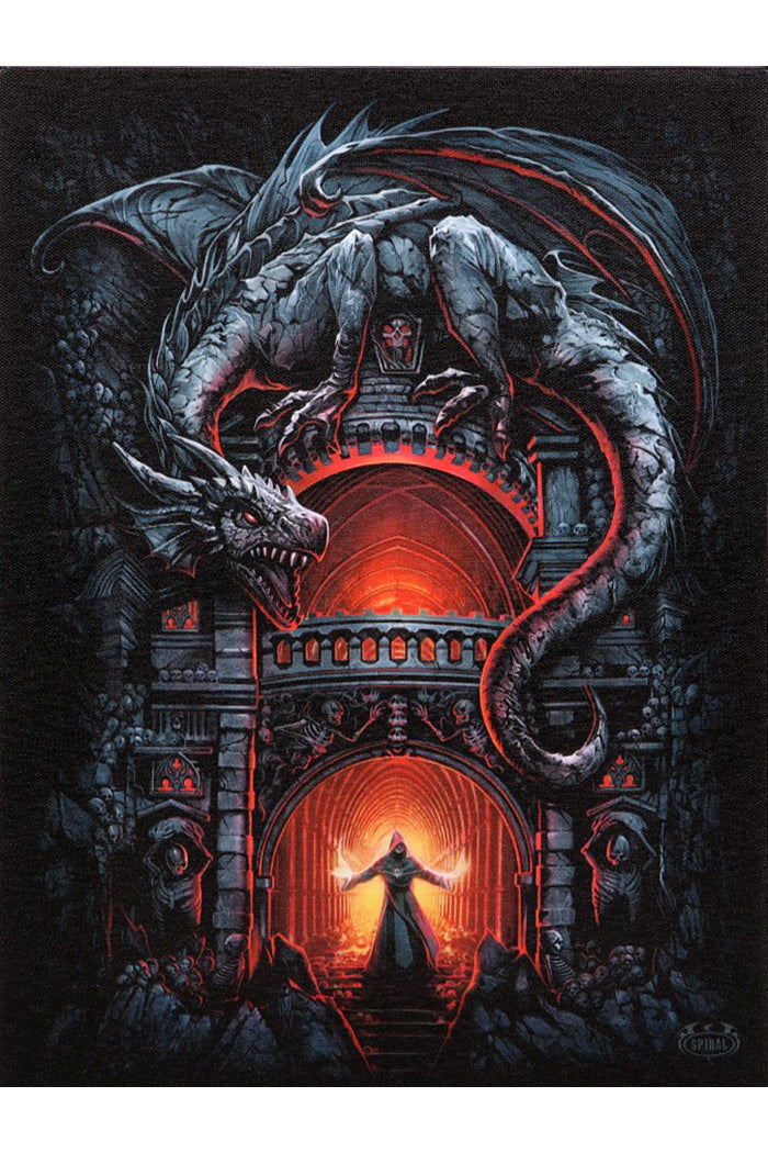 Dragons Lair Canvas Plaque