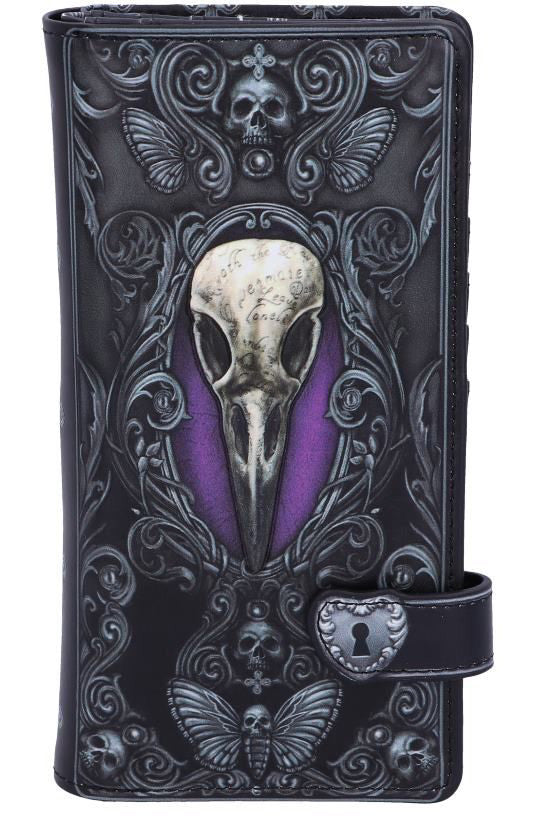 Edgar Allen Poe Nevermore Raven Purse