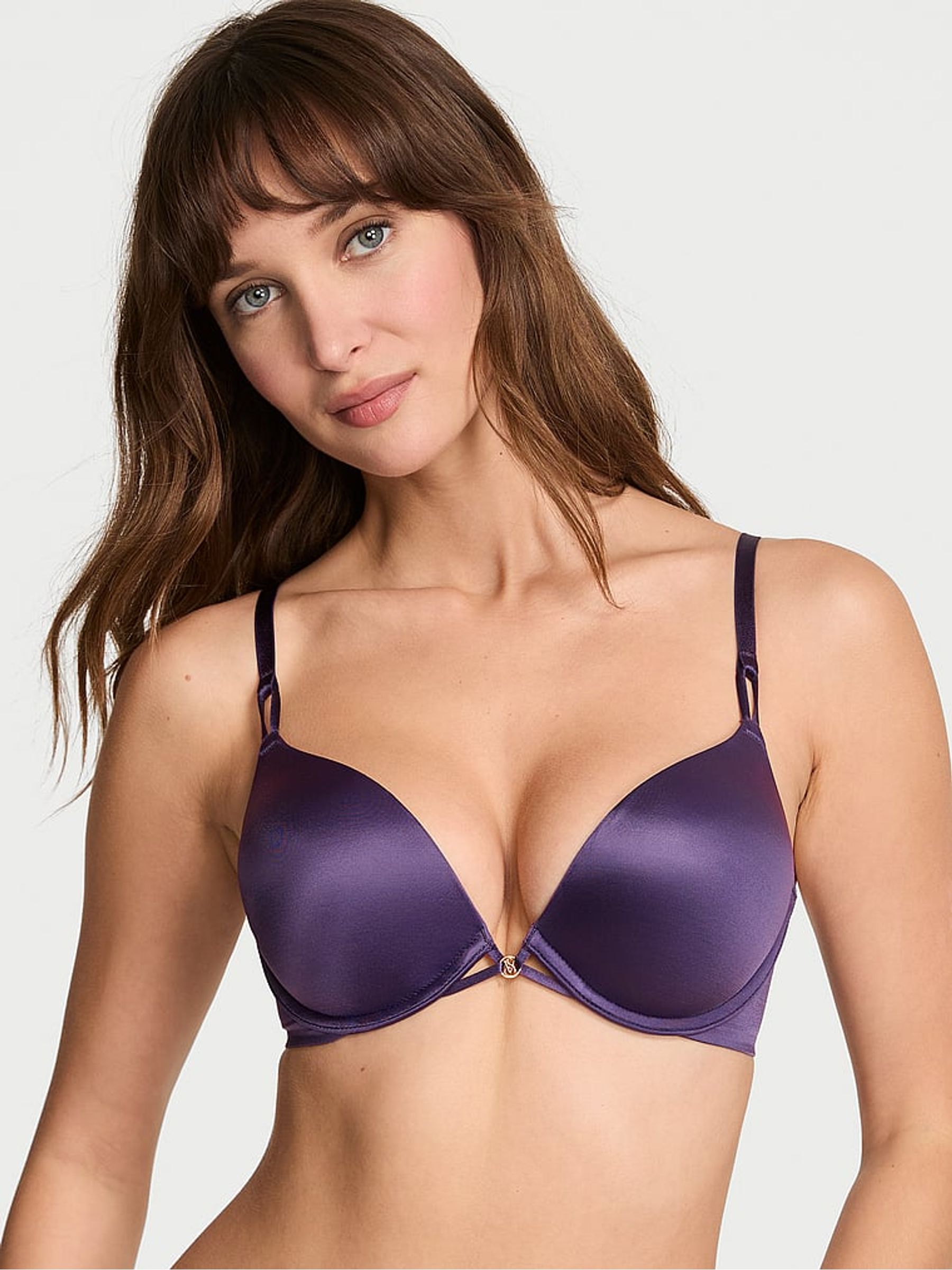 Valiant Purple Add 2 Cups Push Up Bombshell Bra