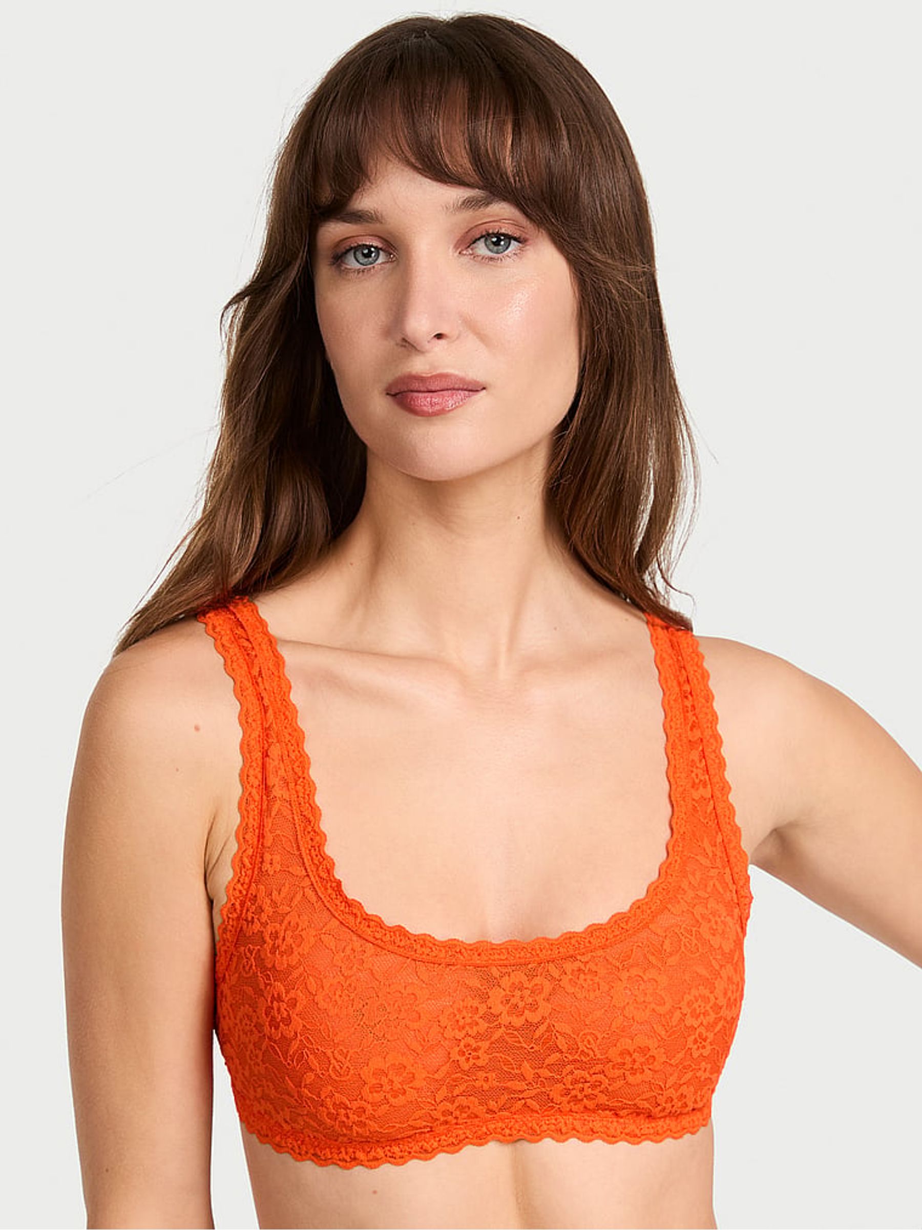 Wild Orange Sexy Tee Lace Scoop Bralette