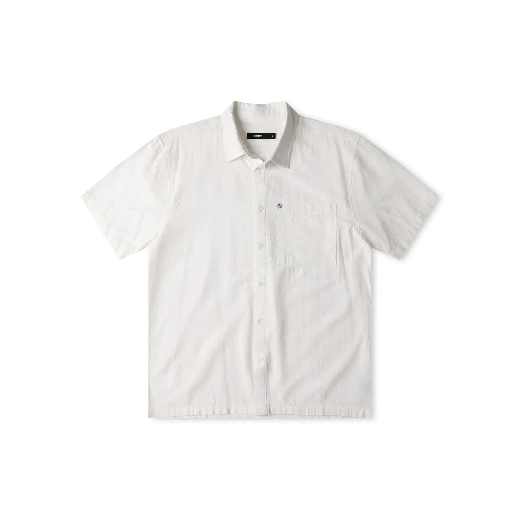 Former VIVIAN VINE SHORT SLEEVE SHIRT - WHITE