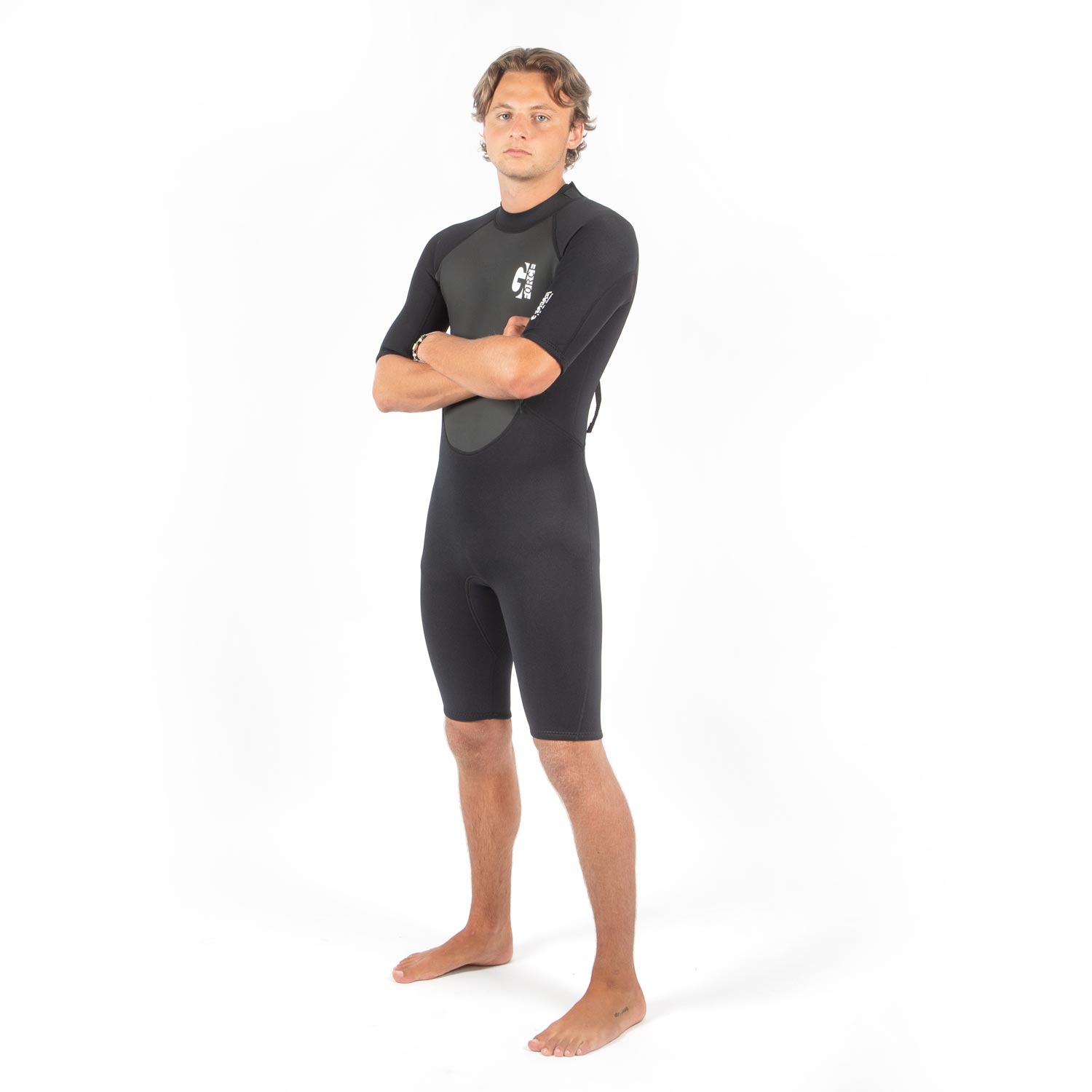 Gul G-Force 3mm Flatlock Shorty Wetsuit - Black