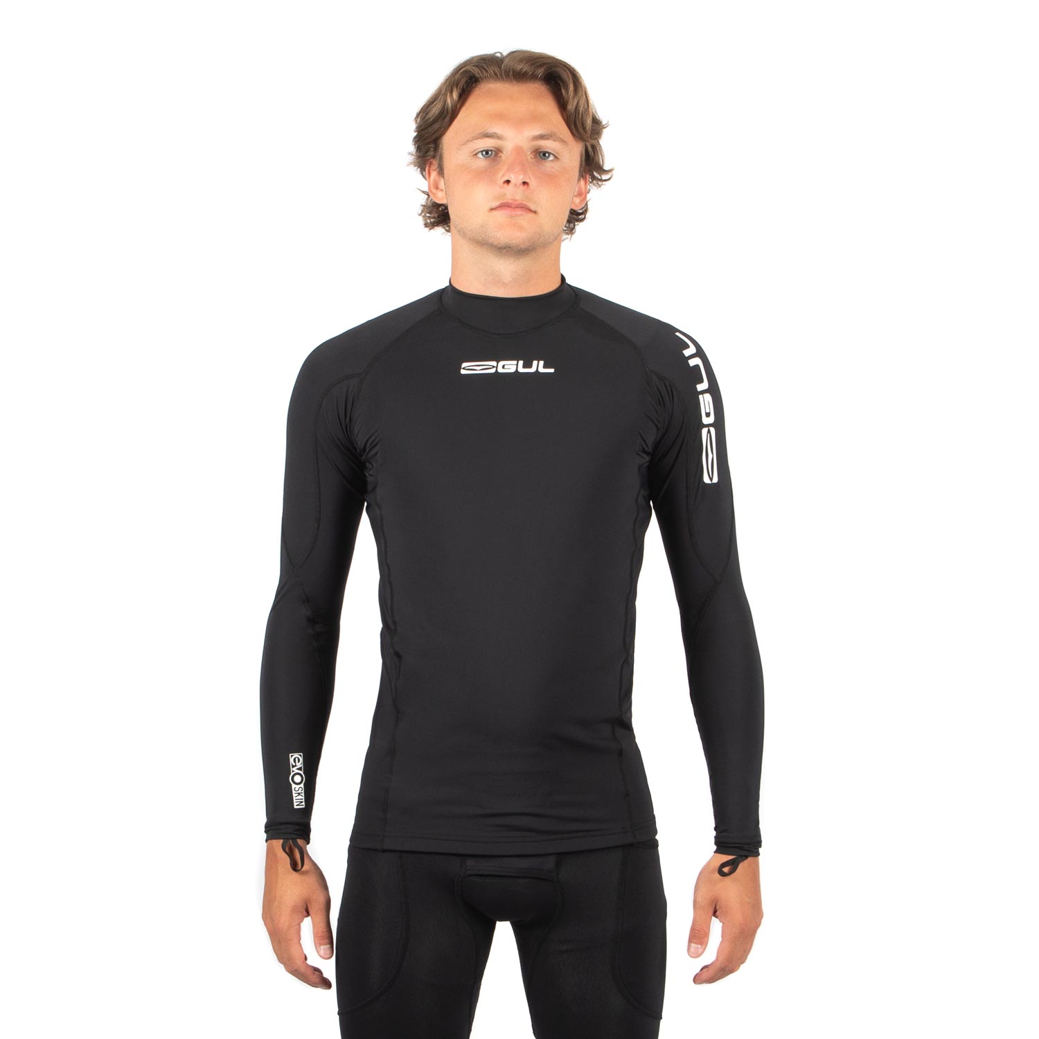 GUL Code Zero Evoskin Longsleeve Rash Vest - Black