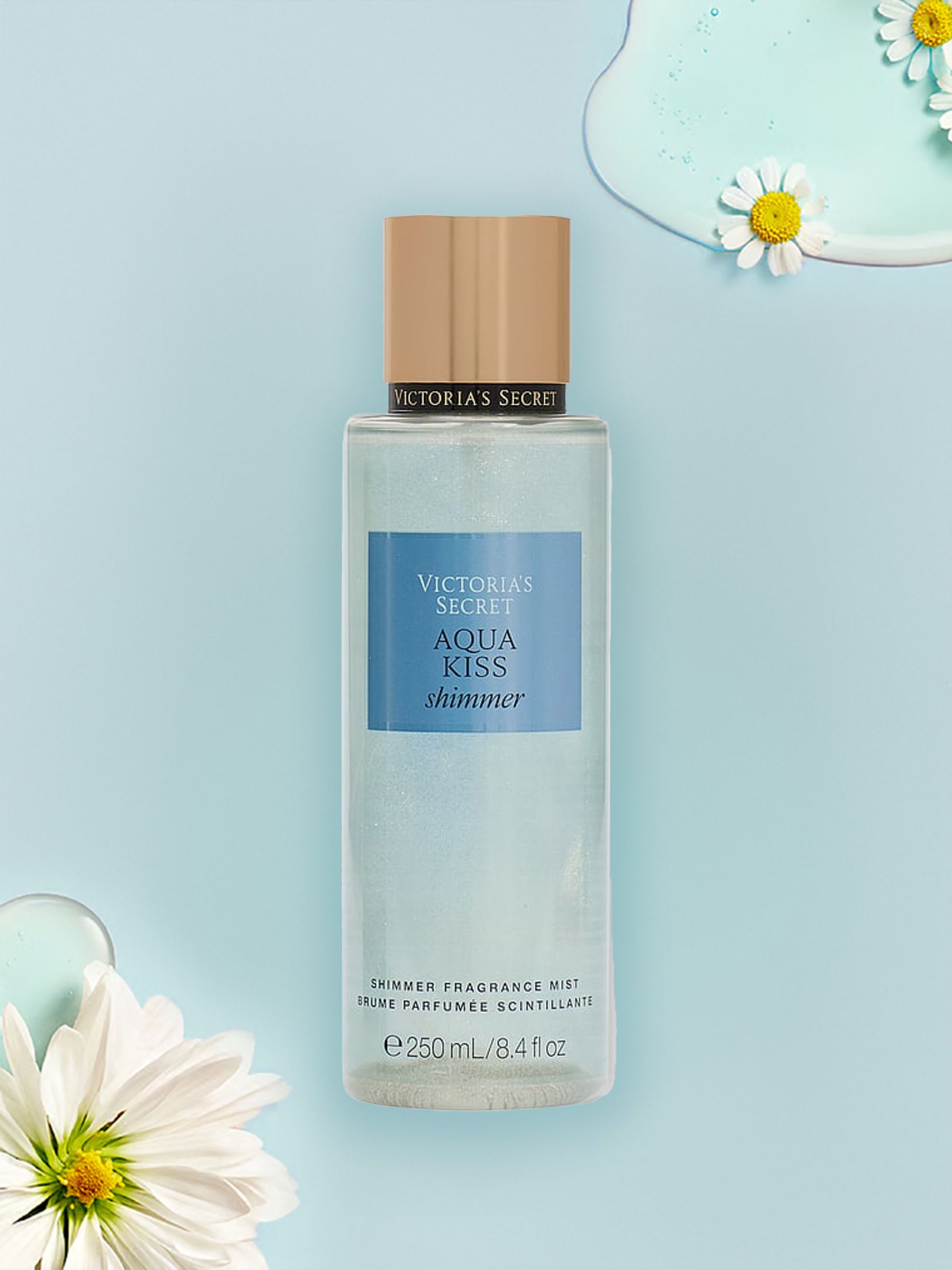 Aqua Kiss Shimmer Body Mist 250ml