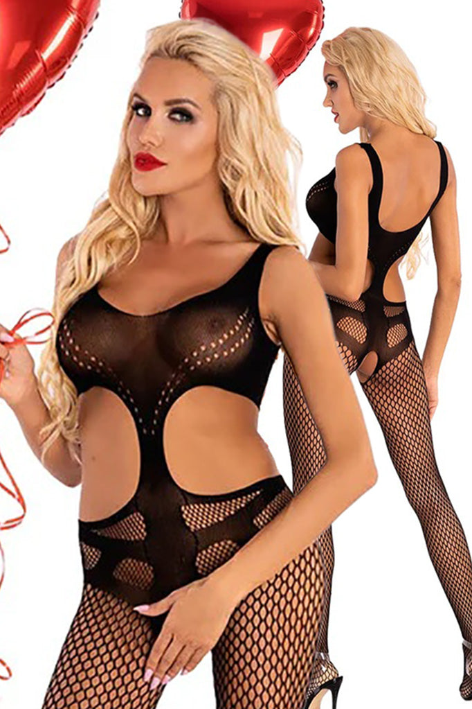 Livia Corsetti Hardomin Bodystocking Black