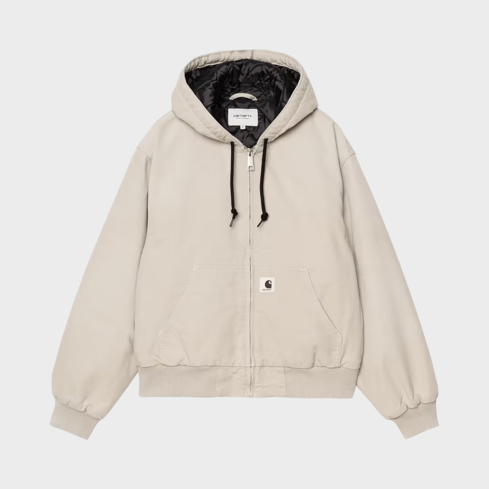 Carhartt Women's OG Active Jacket - Fleur De Sel, stone canvas