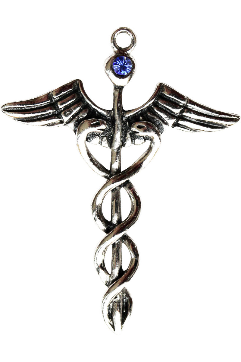 Jewels of Atum Ra Caduceus Pendant