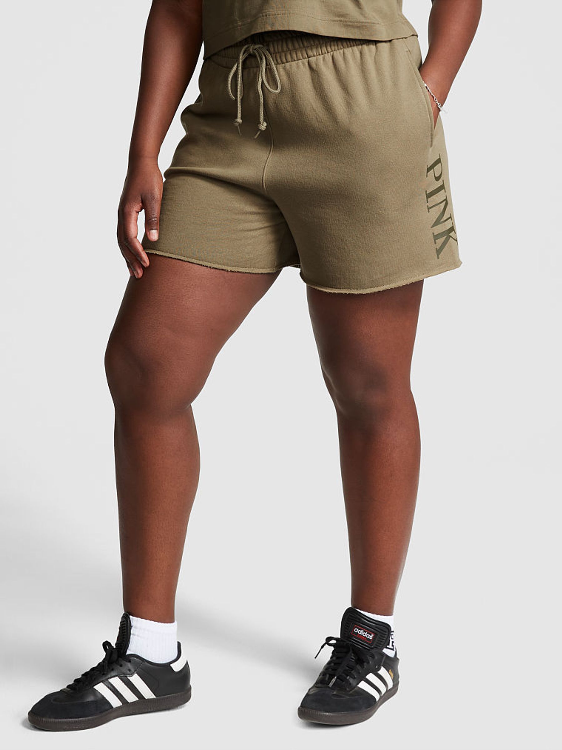 Dusted Olive Green Everyday Fleece Sweat Short
