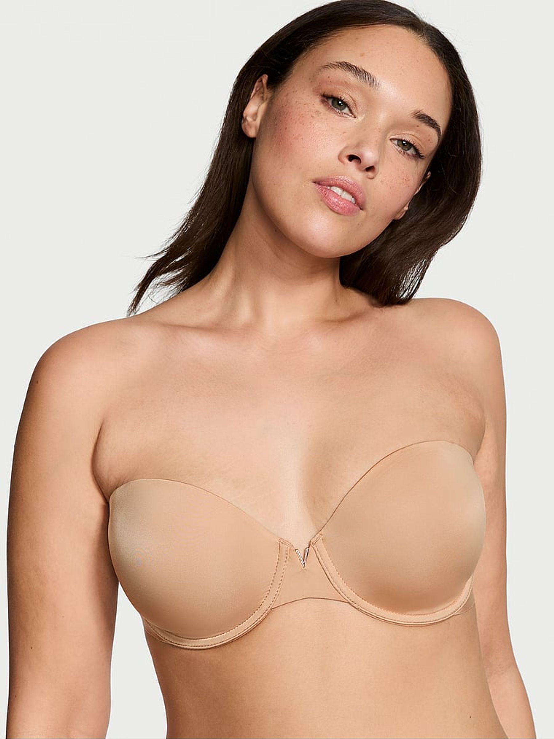 Praline Nude Strapless Lightly Lined Strapless Bra