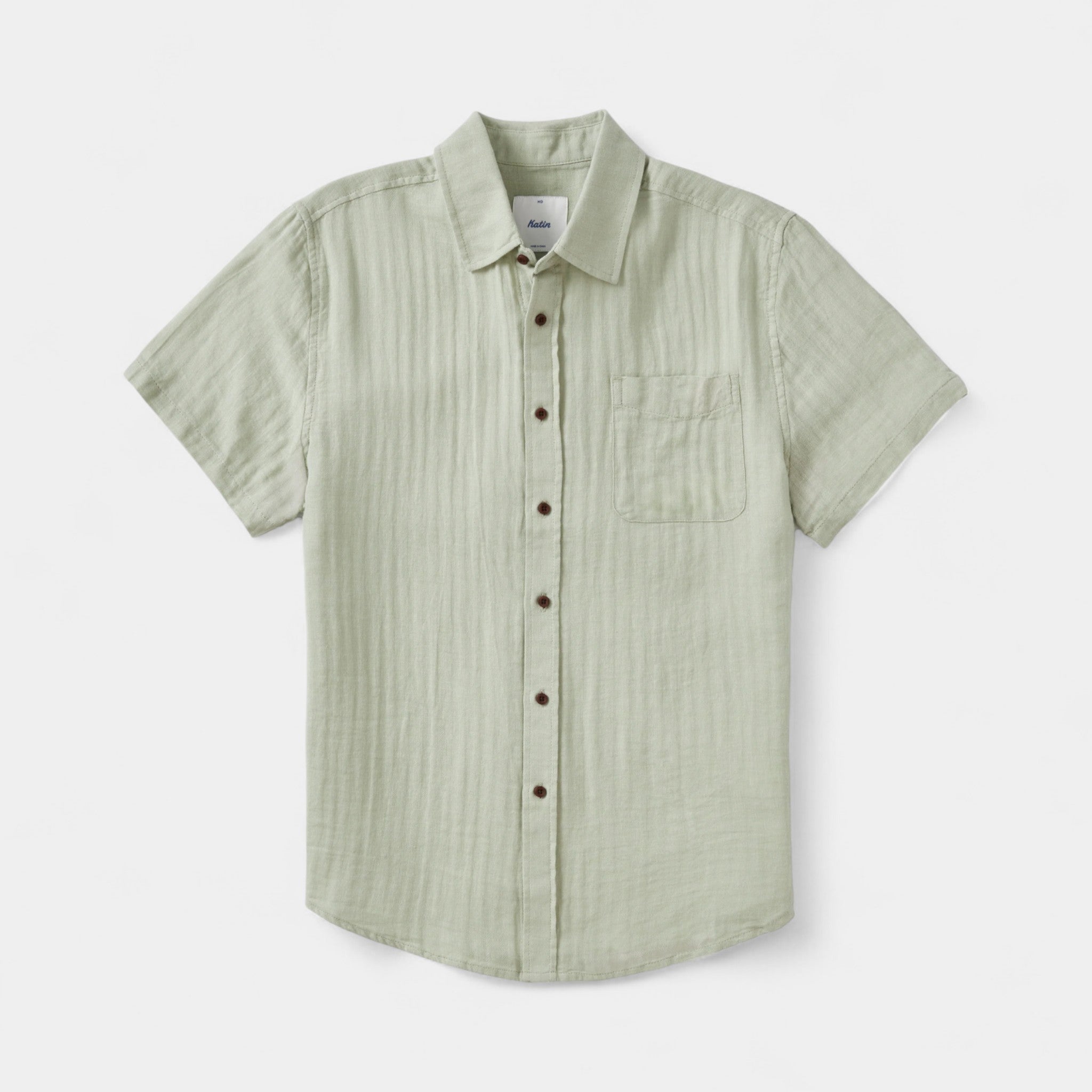 Katin Alan Solid Shirt - Sage