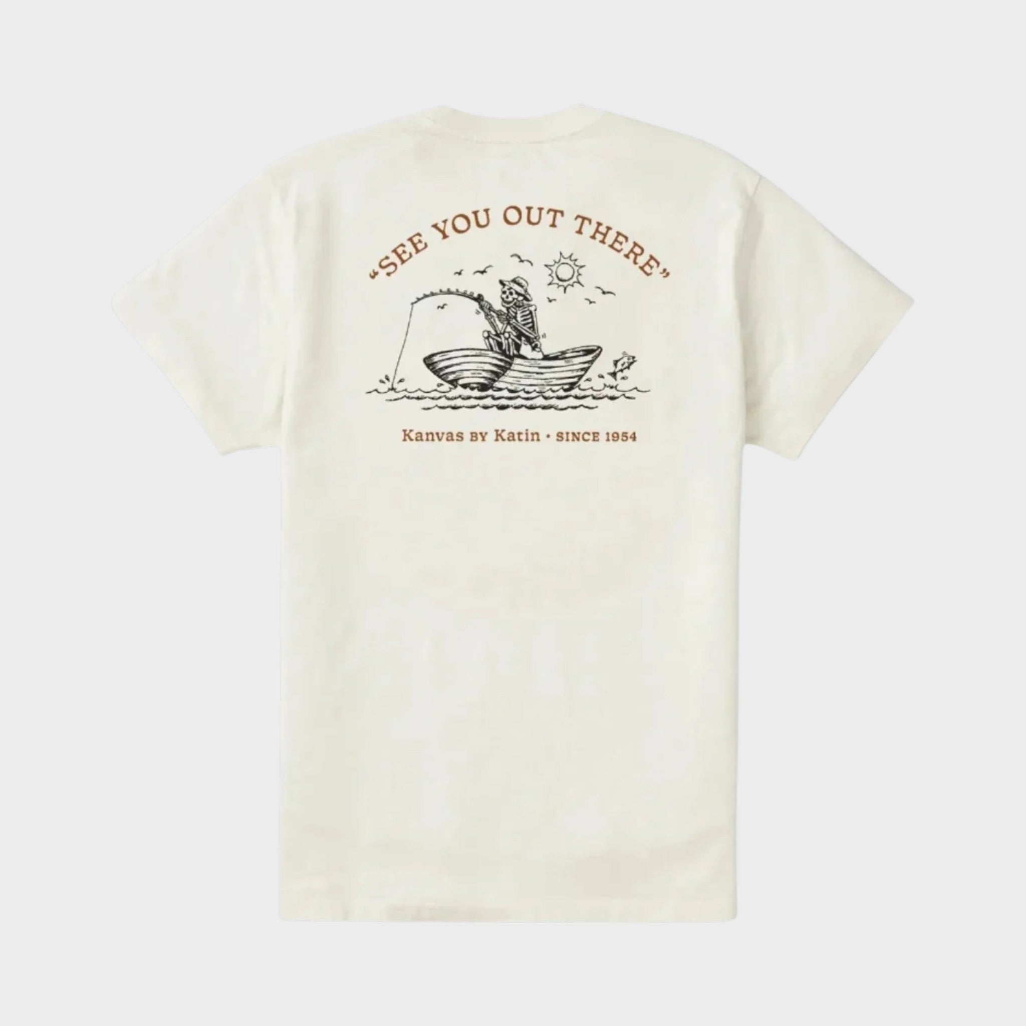 Katin Cast off Tee - Vintage White