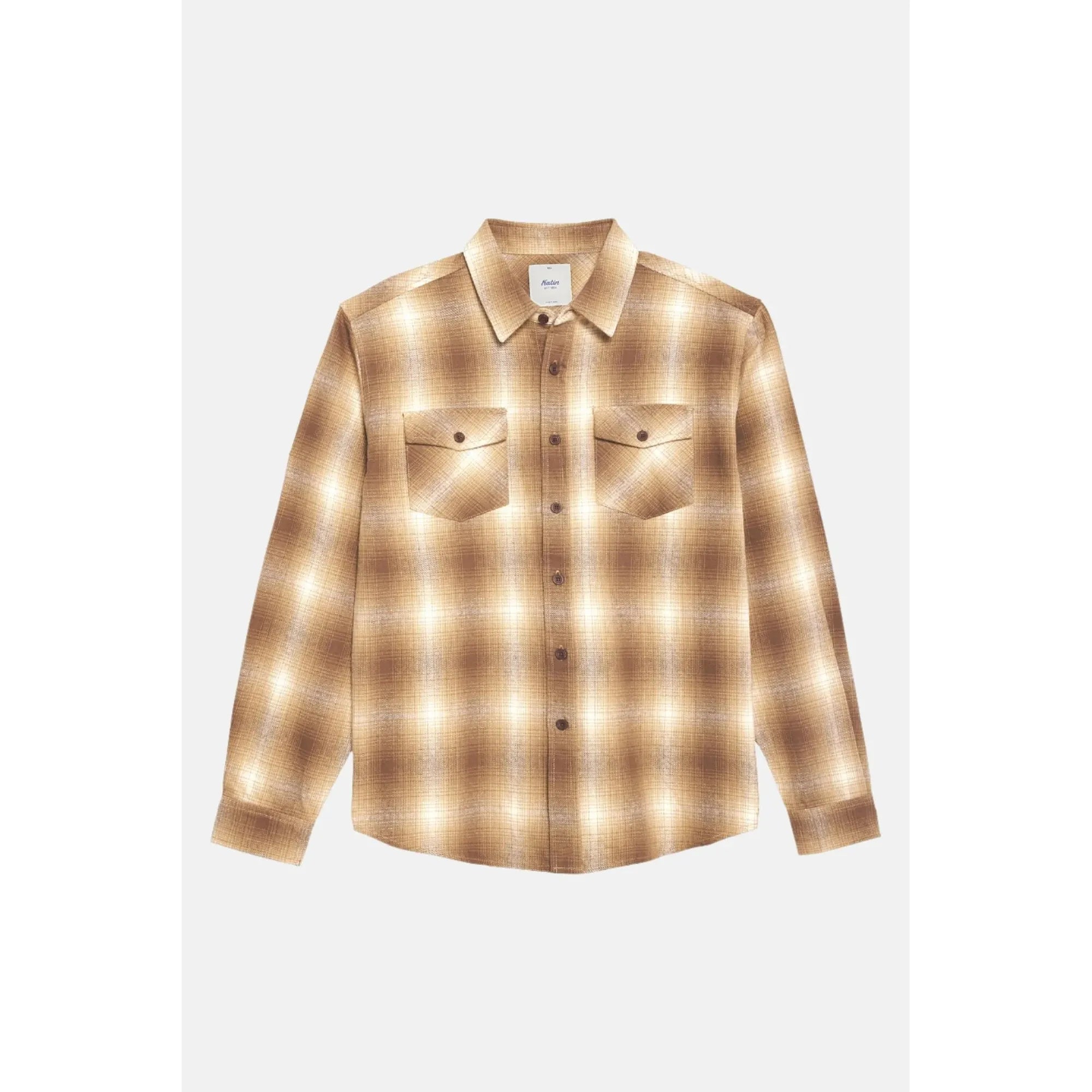 Katin Shadow Flannel Shirt - Rain Drum