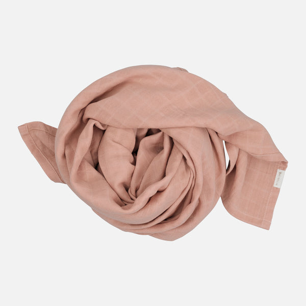 Cotton Swaddle - Old Rose