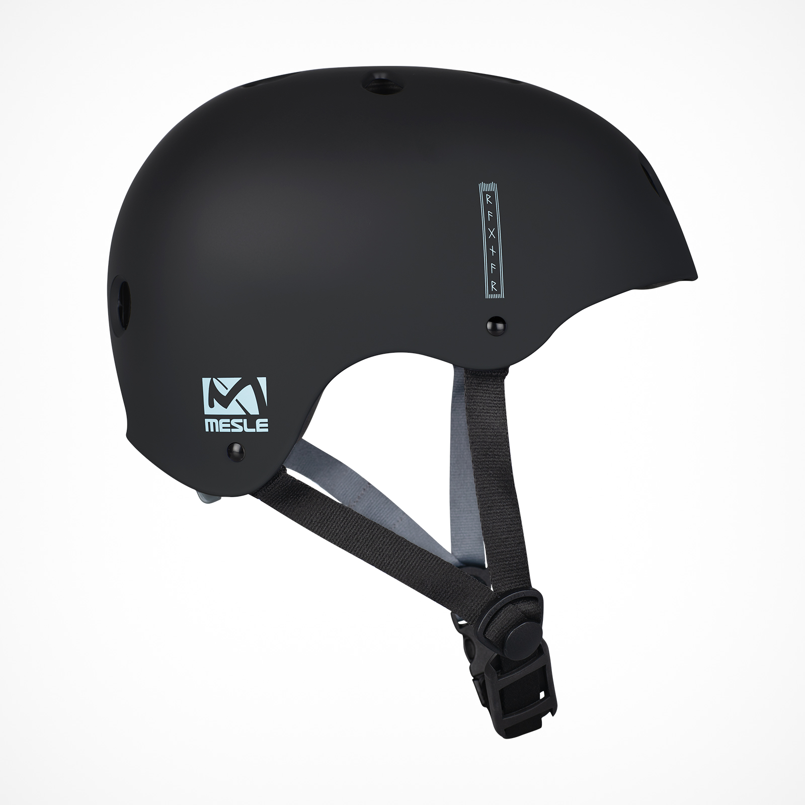 Mesle Ragner Watersports Helmet & Removable Ear Pads - Black