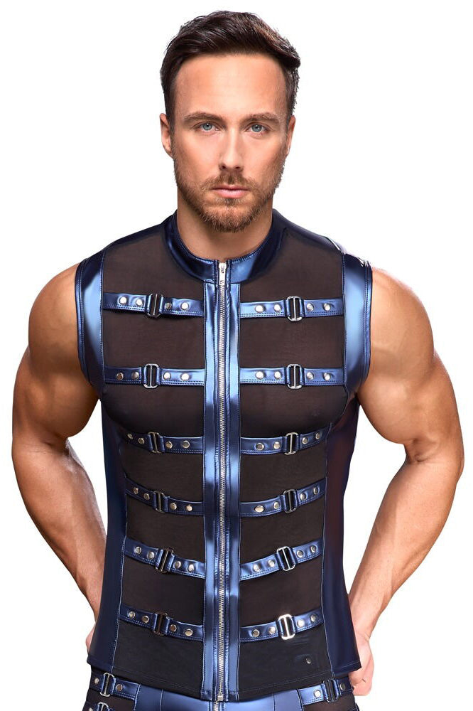 NEK Metallic Blue Shirt