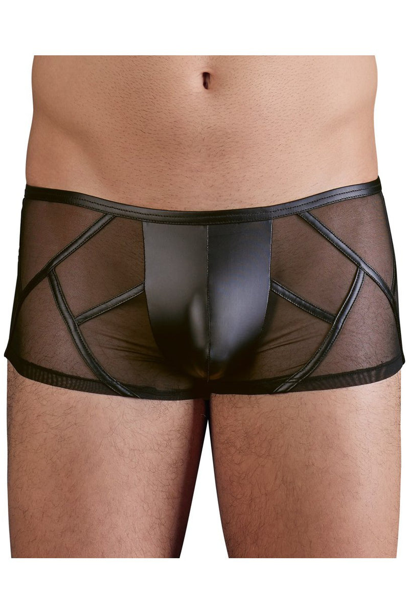 NEK Mens Wetlook and Mesh Pants