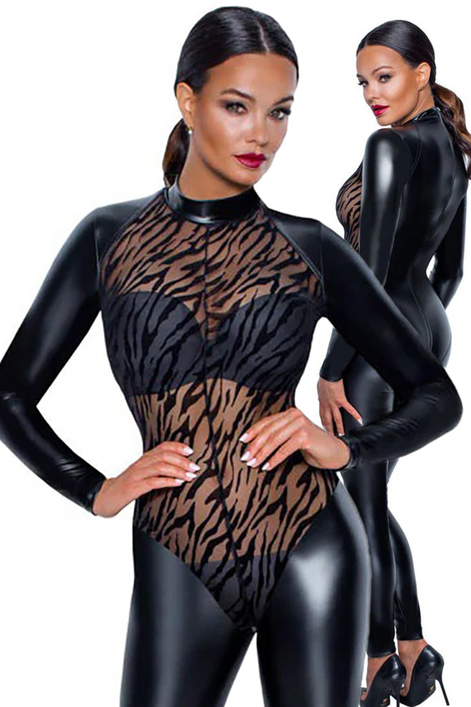 Noir Handmade Tiger Jumpsuit (M, L)