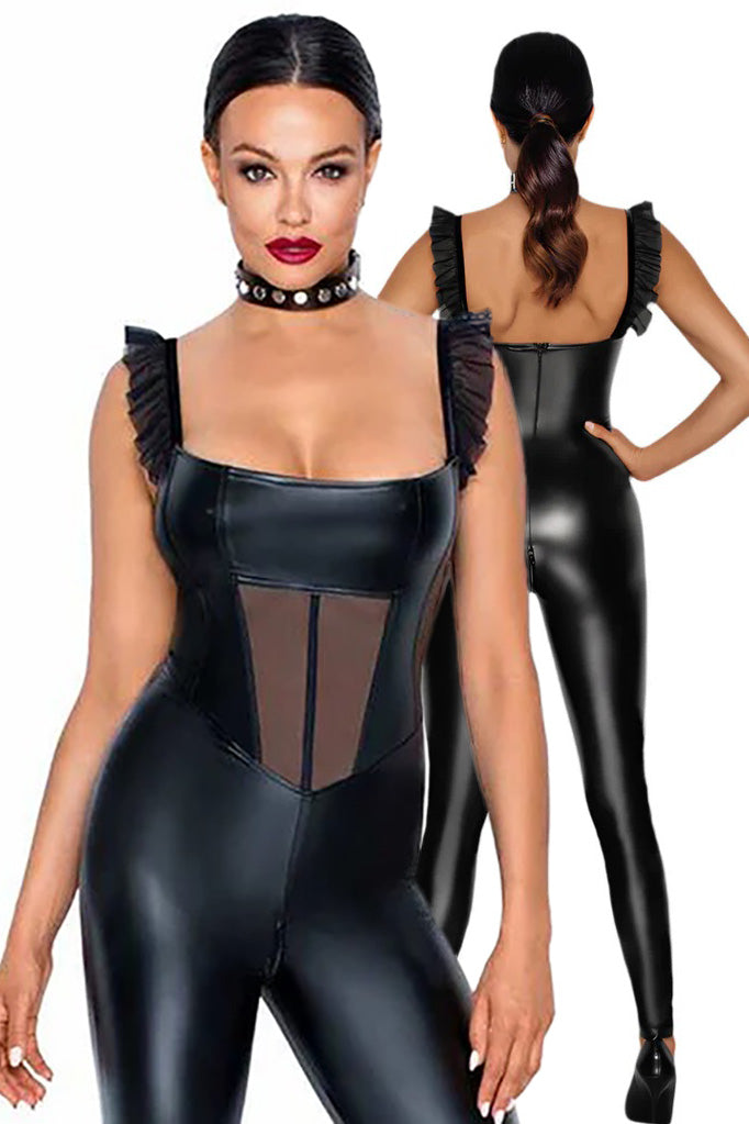 Noir Handmade Powerwetlook Catsuit