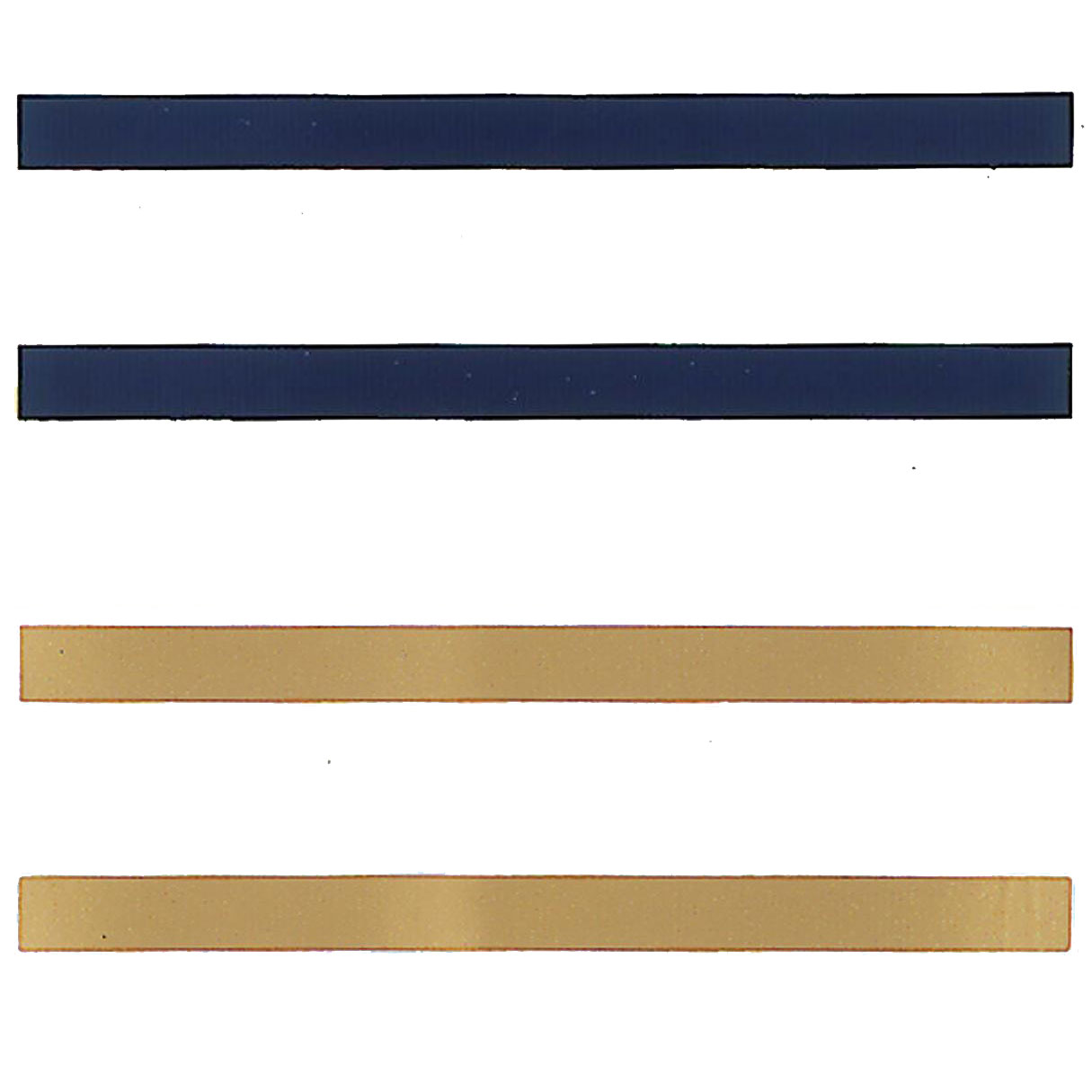 Optiparts Mast Measurement Band Sticker - Blue or Gold